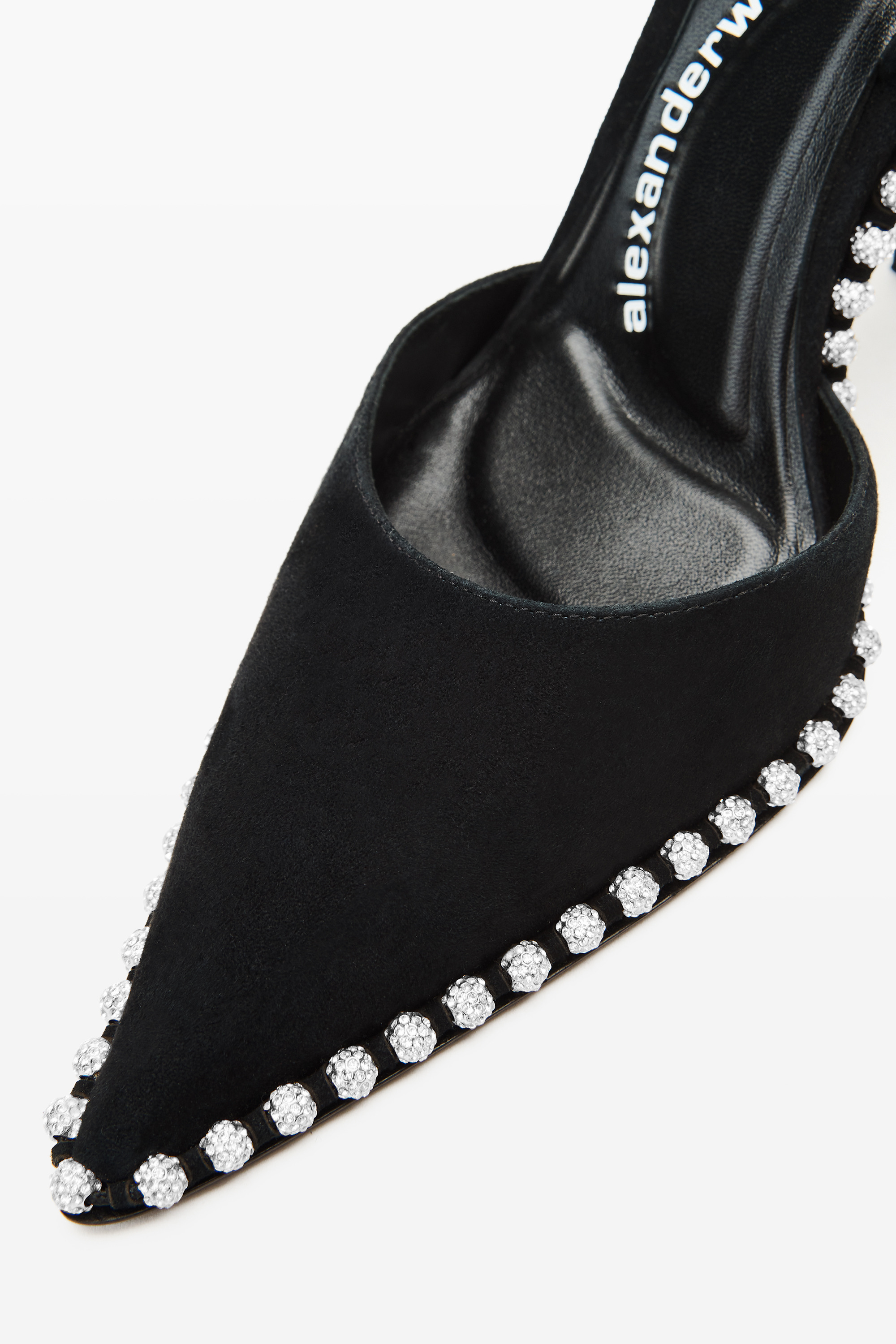 Black Suede Tia Slingback - 3