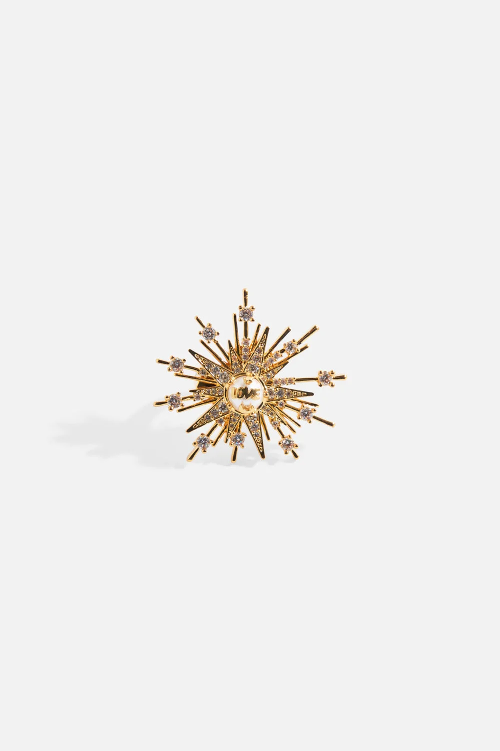 EMPRESS OF LIGHT CRYSTAL RING GOLD - 1