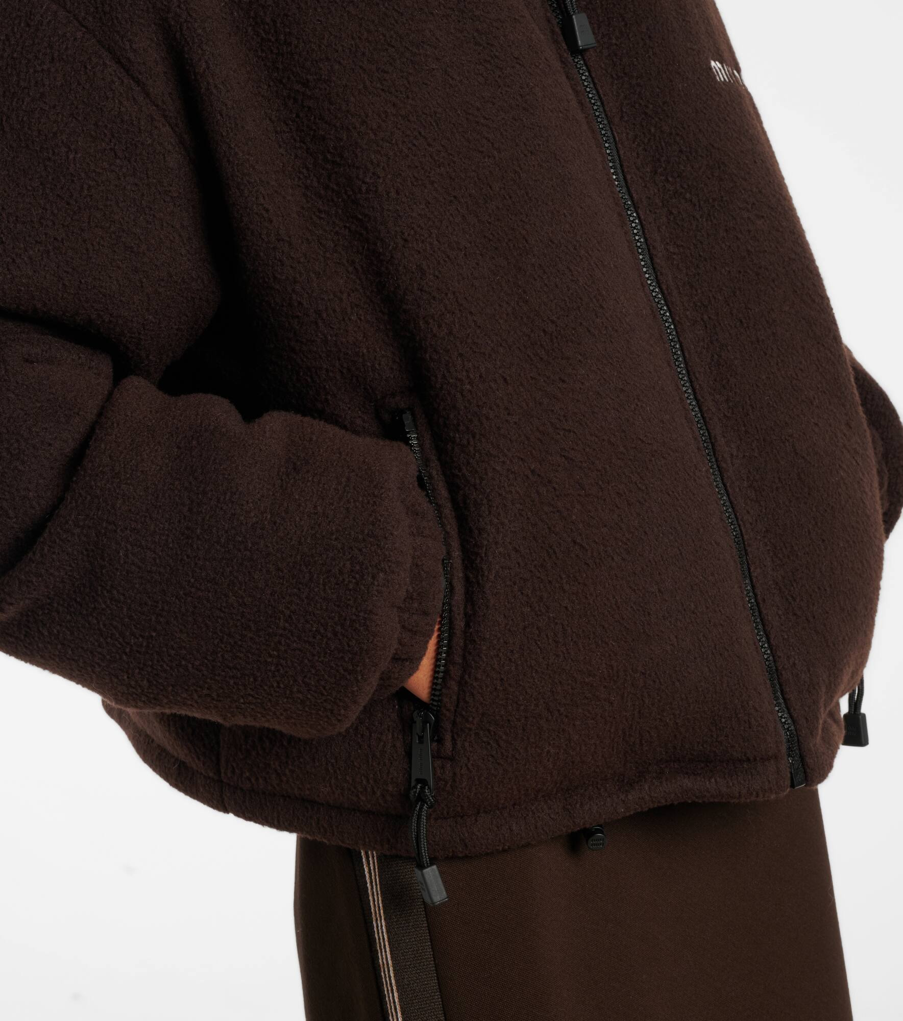 Logo gabardine bomber jacket - 5