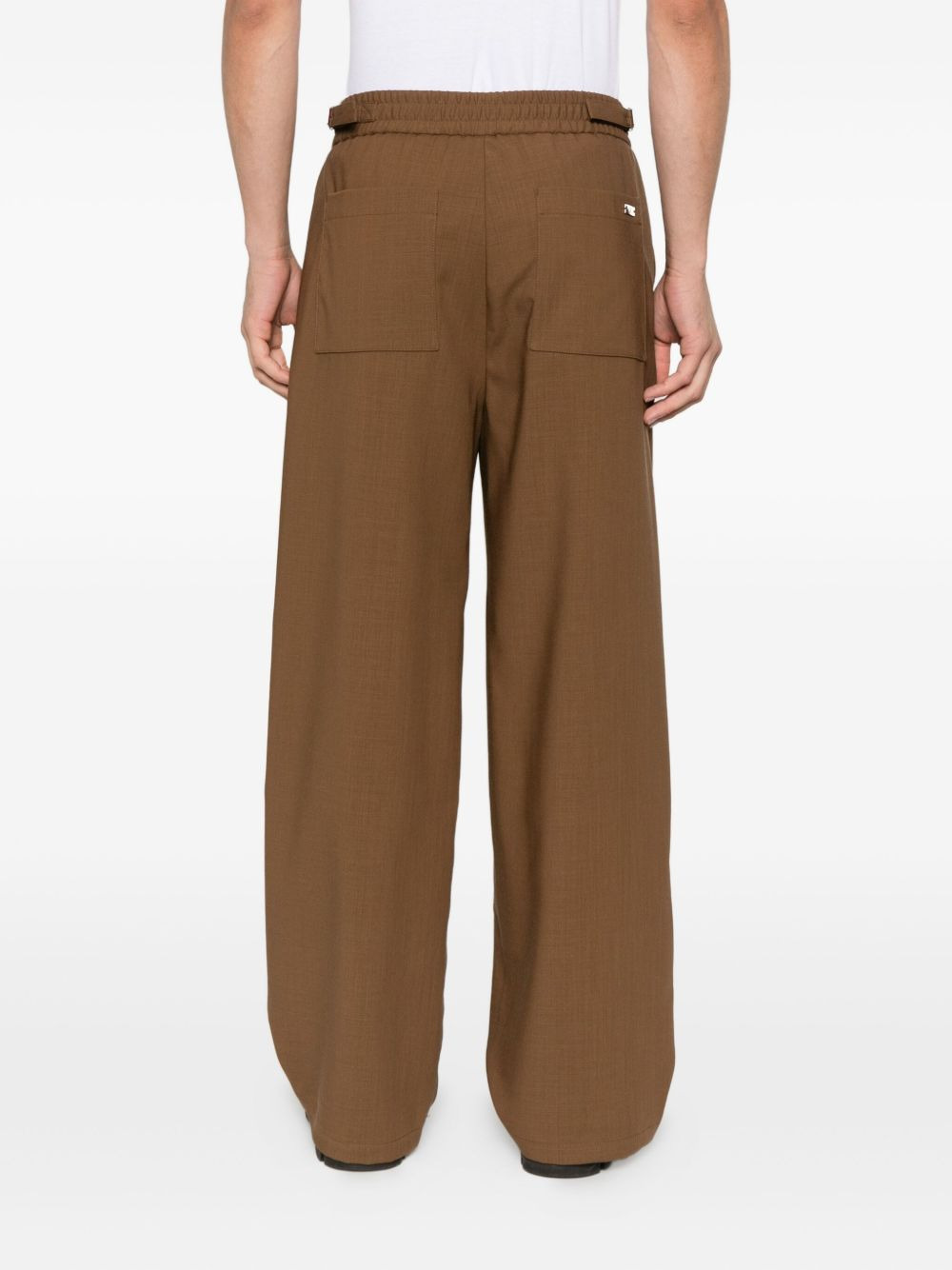 elastic-waist trousers - 4