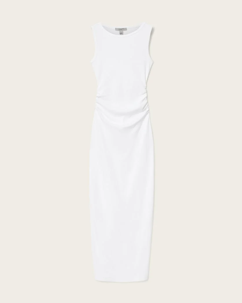 KATARINA BOAT NECK BODYCON FIT MAXI DRESS - 1