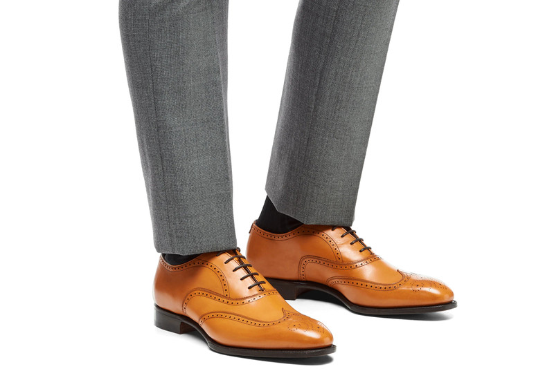 Carrol
Doha Leather Oxford Brogue Light tan 5