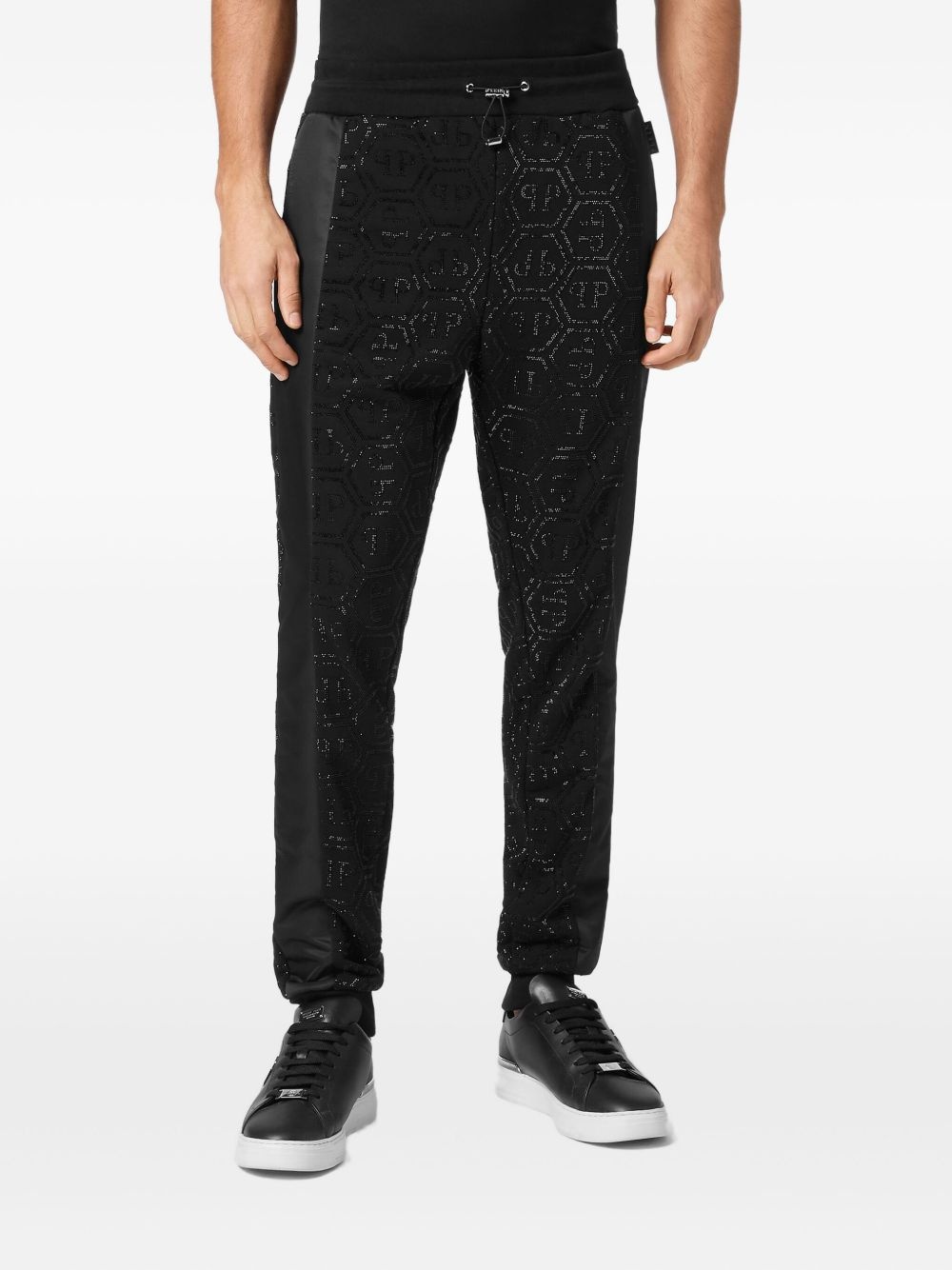 Inserts Monogram Strass track pants - 3