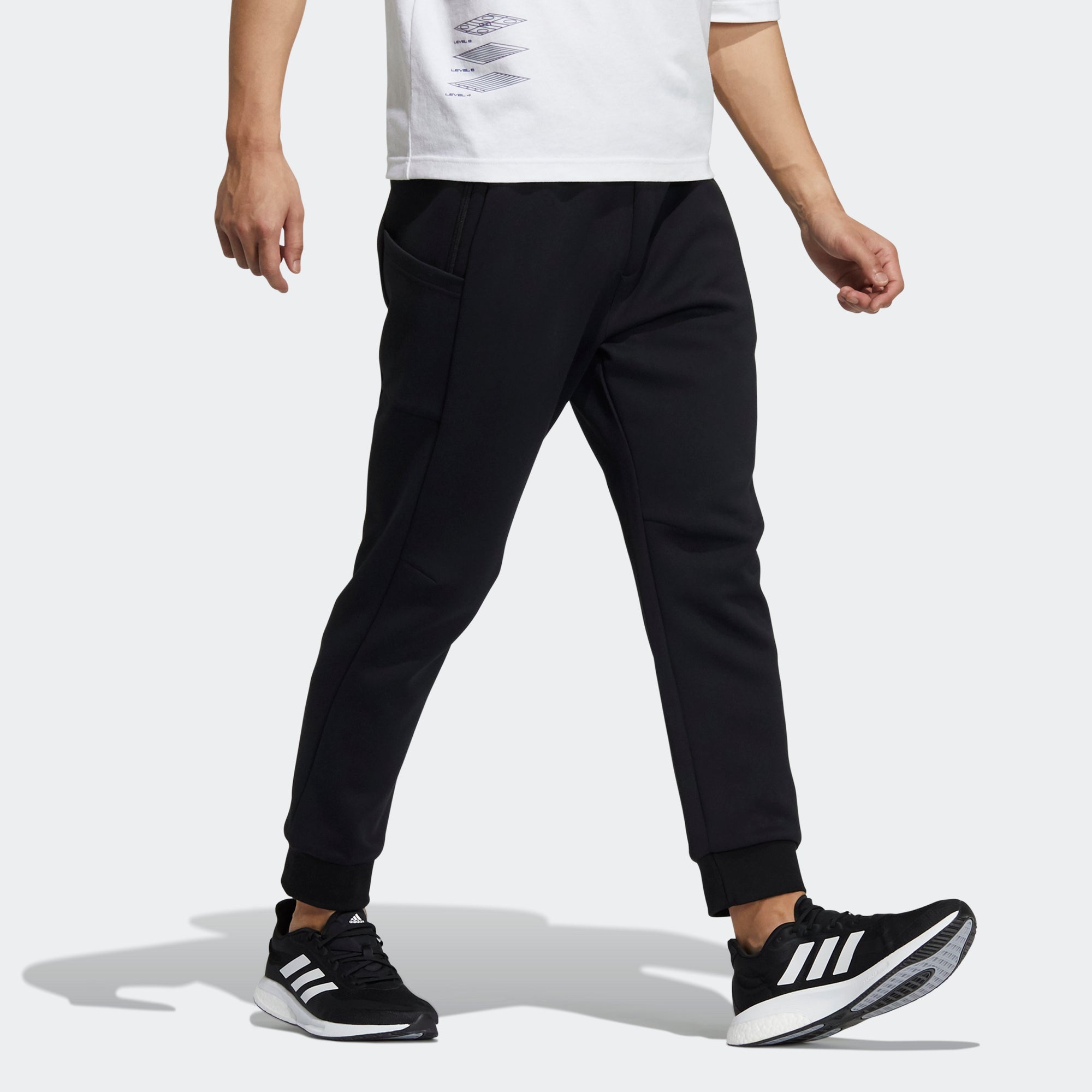 adidas Th Smooth Pants 'Blac'k H39229 - 4