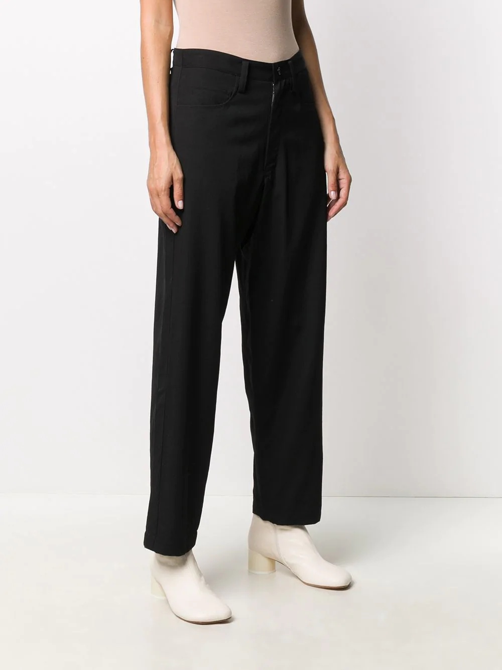 straight-leg trousers - 3