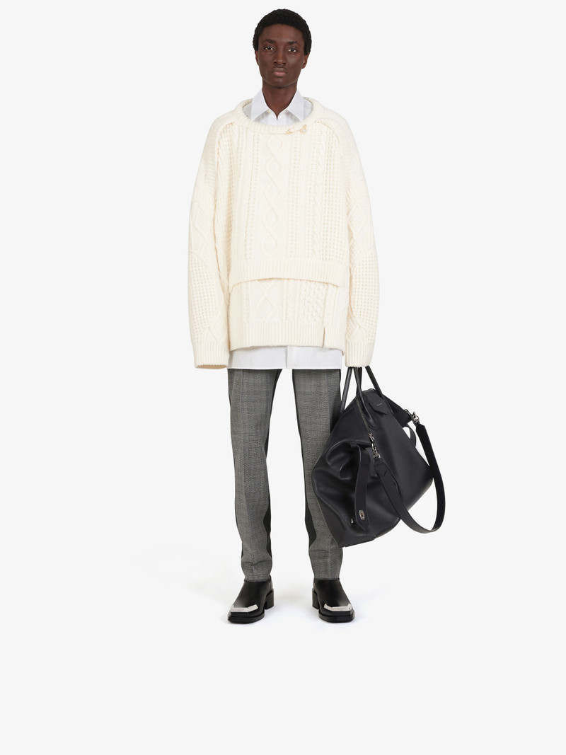 Givenchy Austin chelsea boots in leather with metal tips outlook