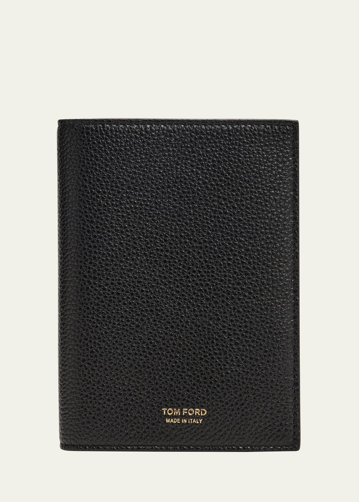 Men's Soft Leather T-Line Passport Holder - 1