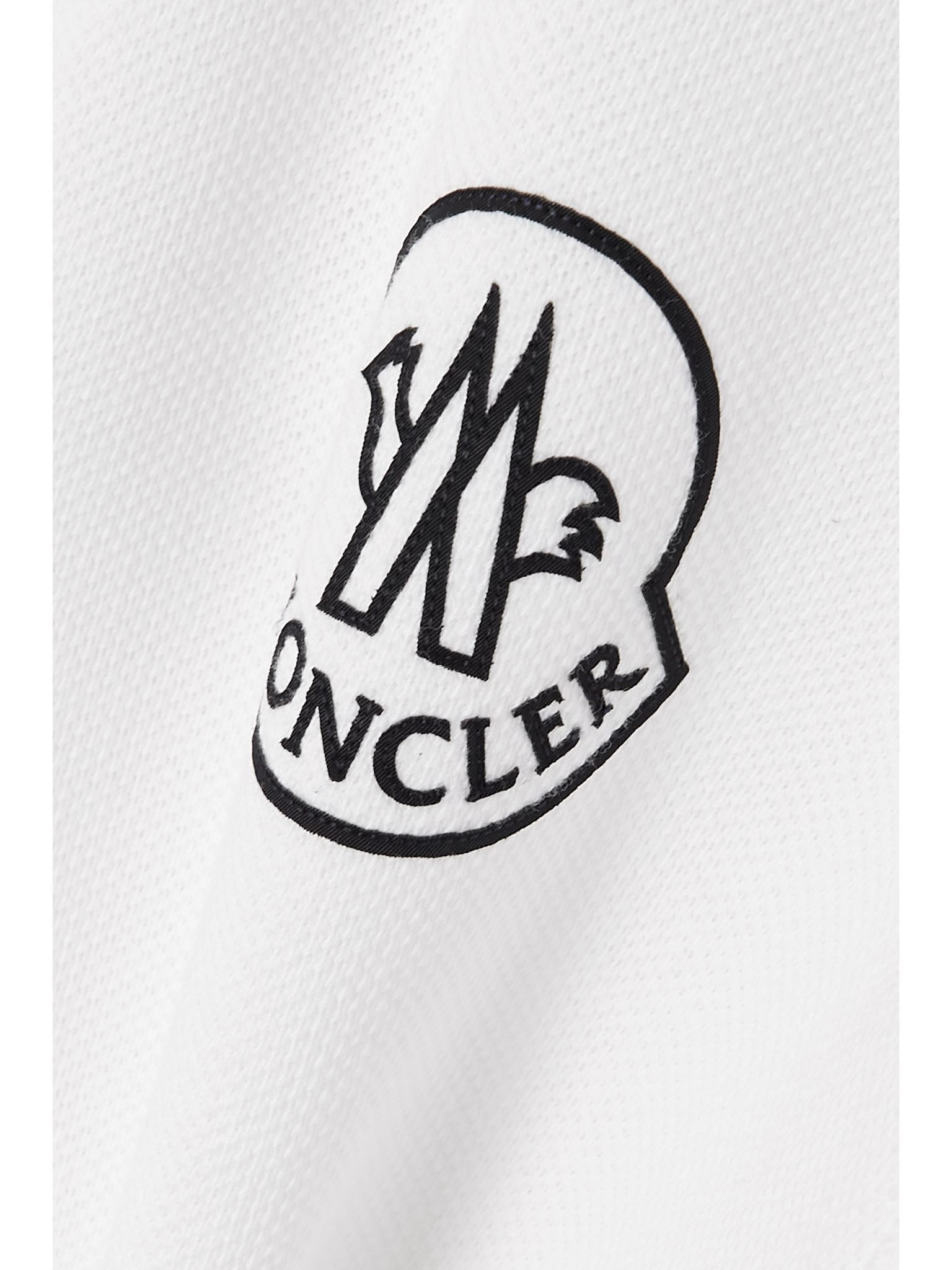 Appliquéd cotton-piqué polo shirt White - 5