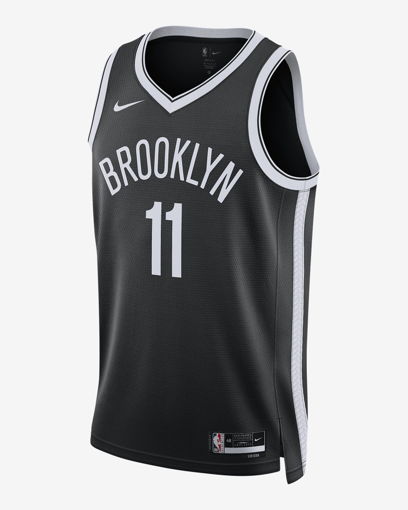 Brooklyn Nets Icon Edition 2022/23 Nike Men's Dri-FIT NBA Swingman Jersey - 1