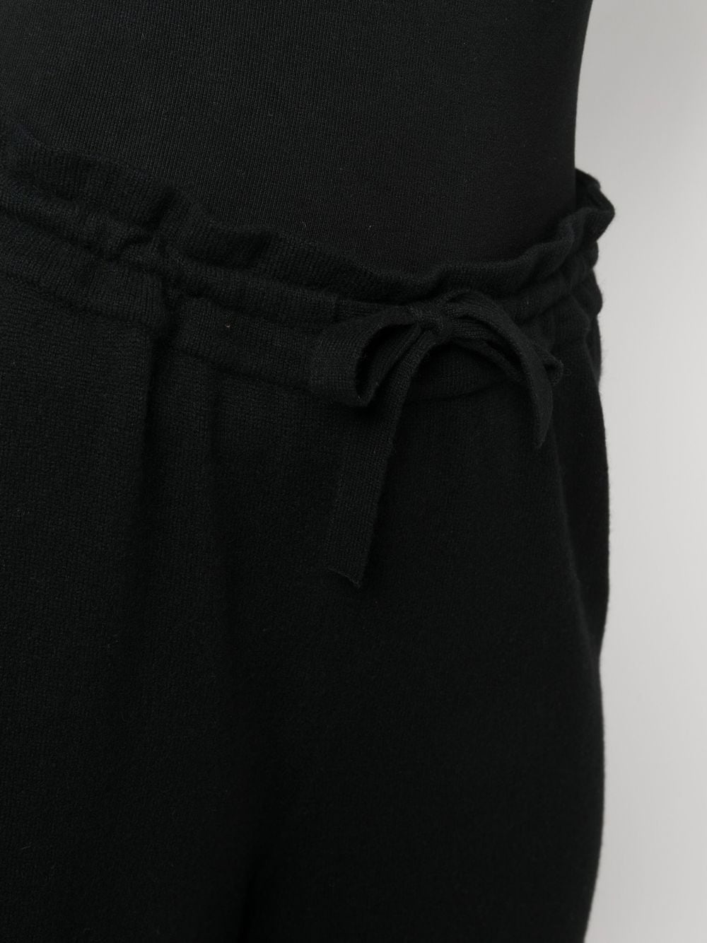 wide-leg knitted trousers - 5