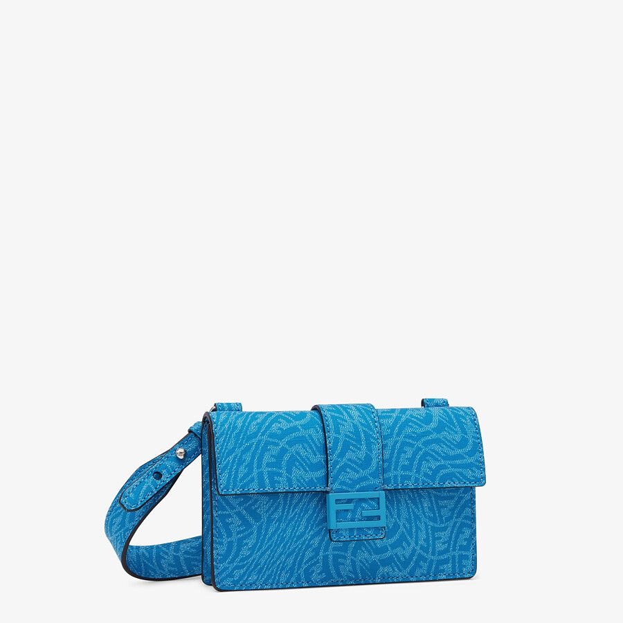 Blue fabric bag - 2