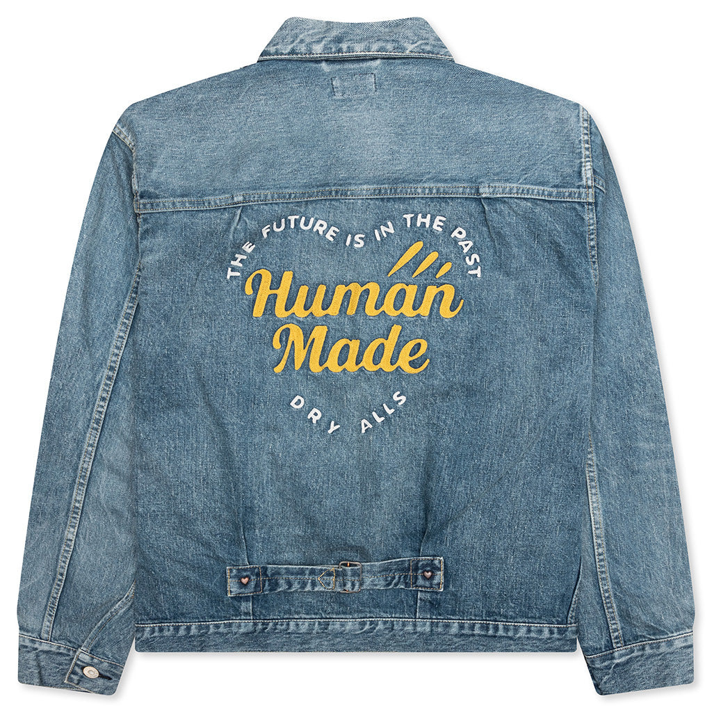 DENIM WORK JACKET FUTURE - INDIGO - 2