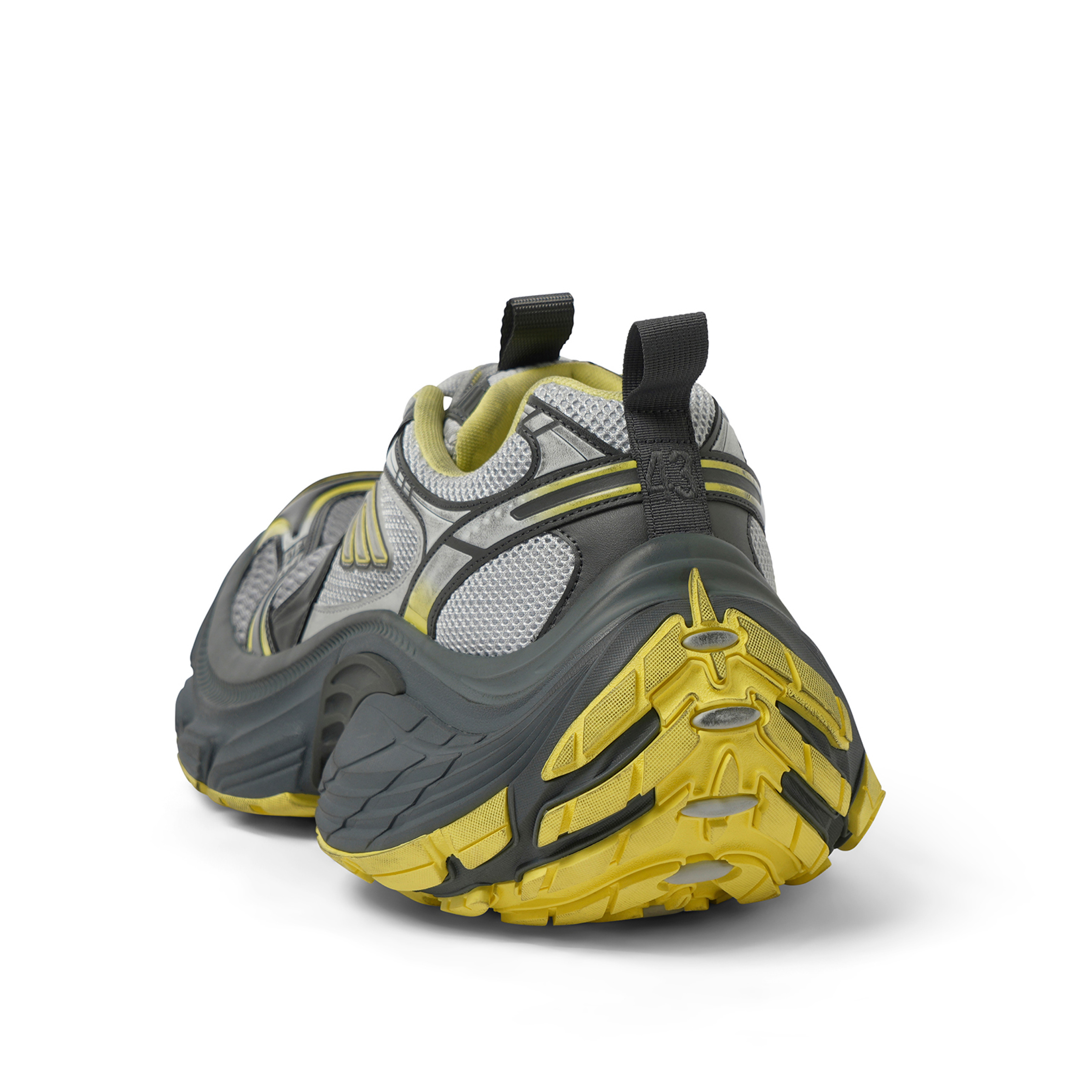 10XL Sneaker in Grey/Yellow - 3
