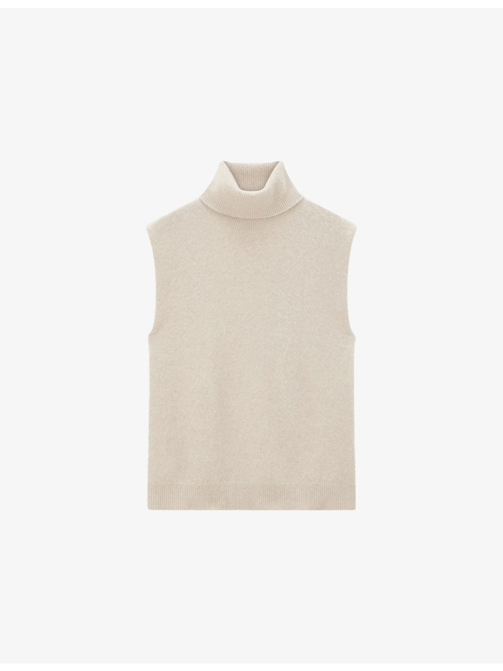 Brushed Cashmere Vest - 1