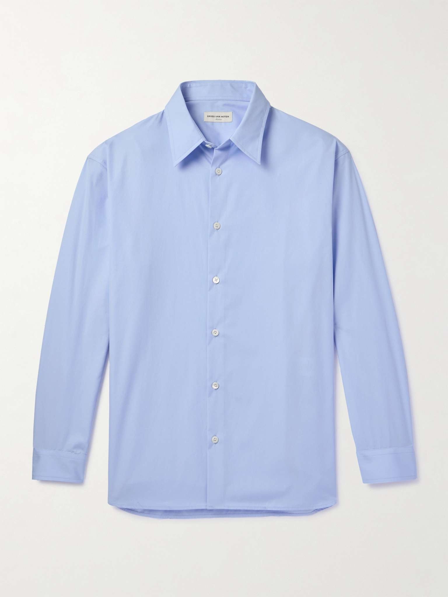 Cotton-Poplin Shirt - 1