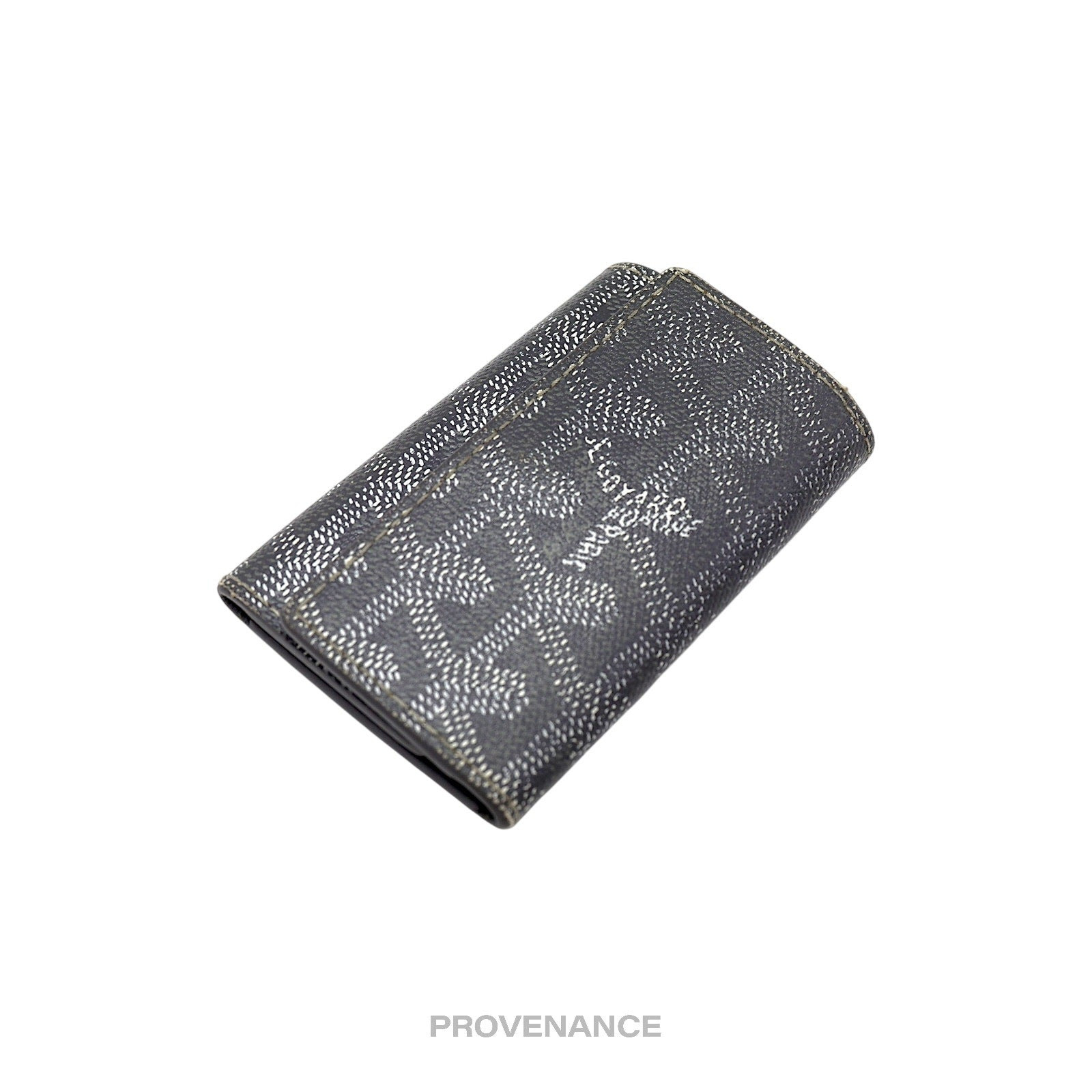 Goyard 6 Key Case Wallet - Grey Goyardine - 4