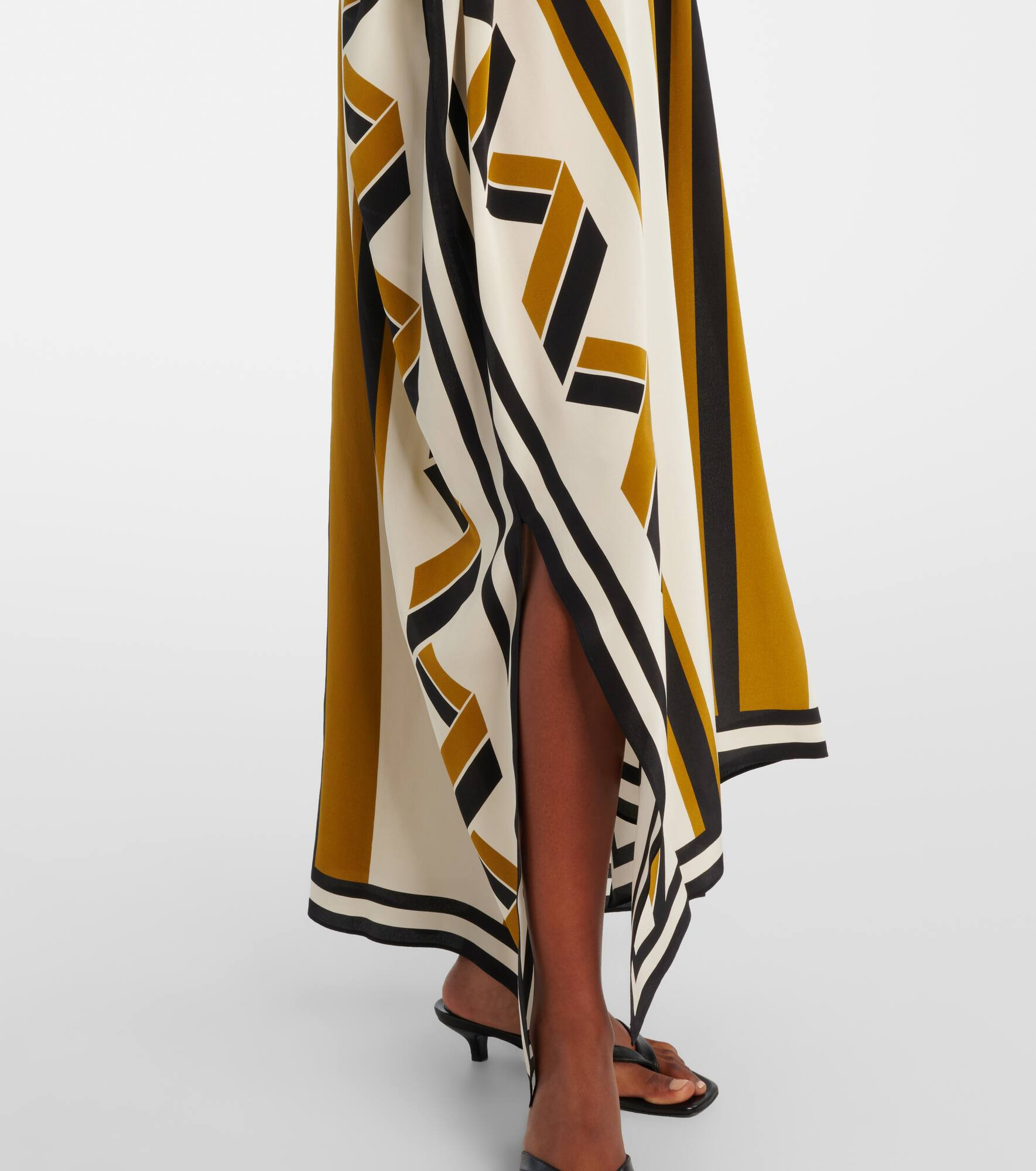 Frequence silk twill beach dress - 5