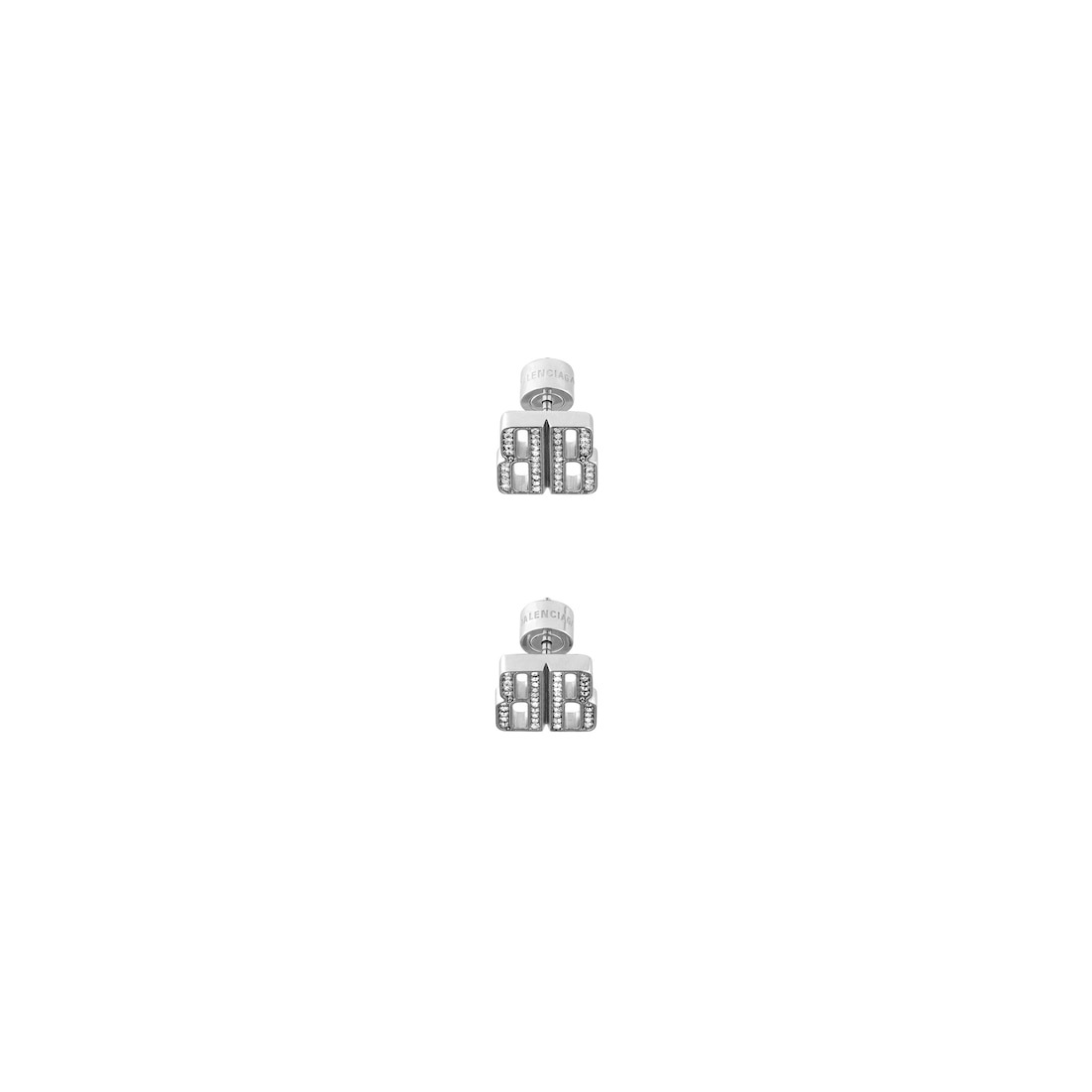 Women's Nano Stud Xs Earrings in Silver - 2