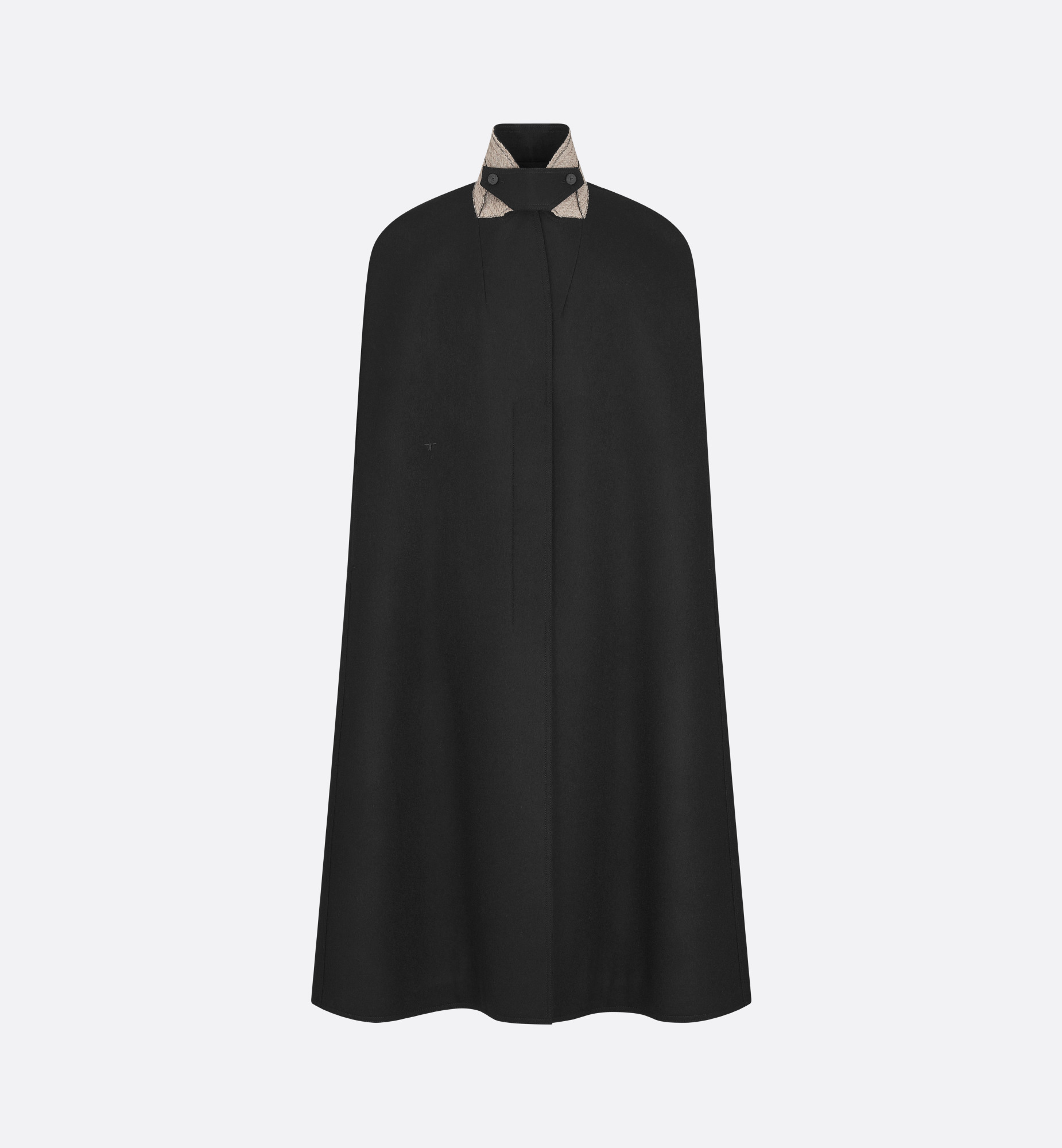 Cape with Removable Ruched Collar - 7