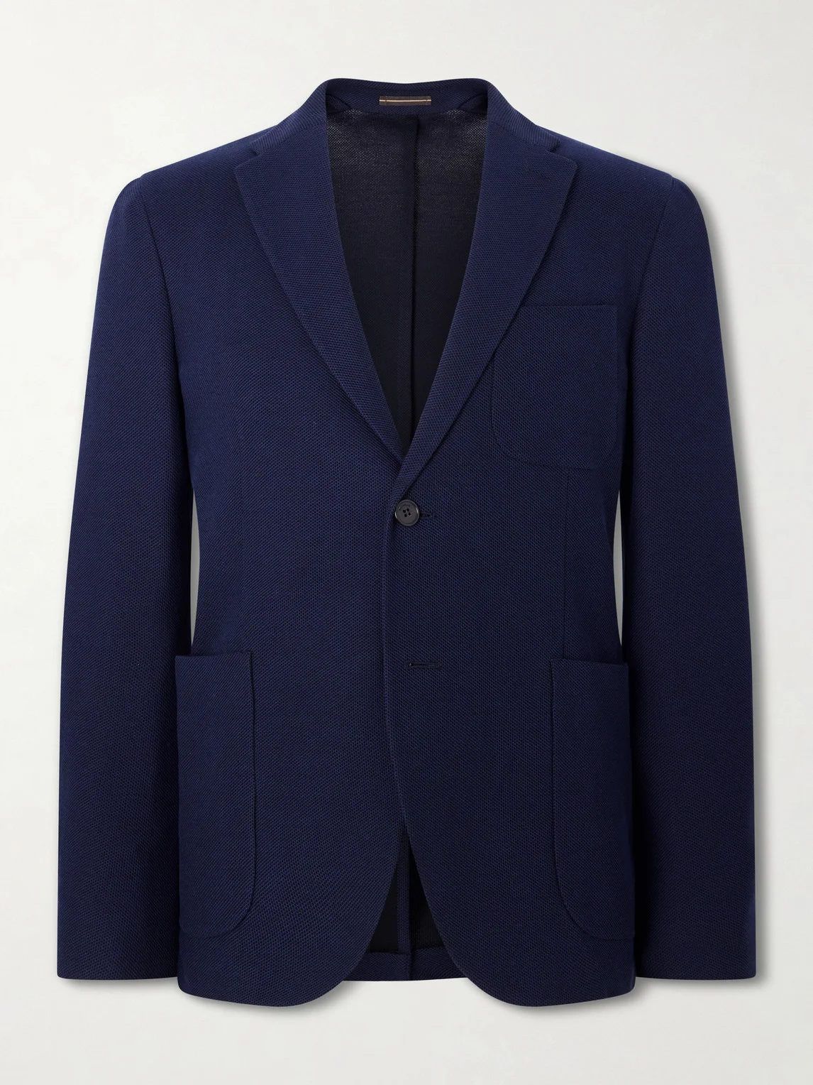 Cotton-Hopsack Blazer - 1