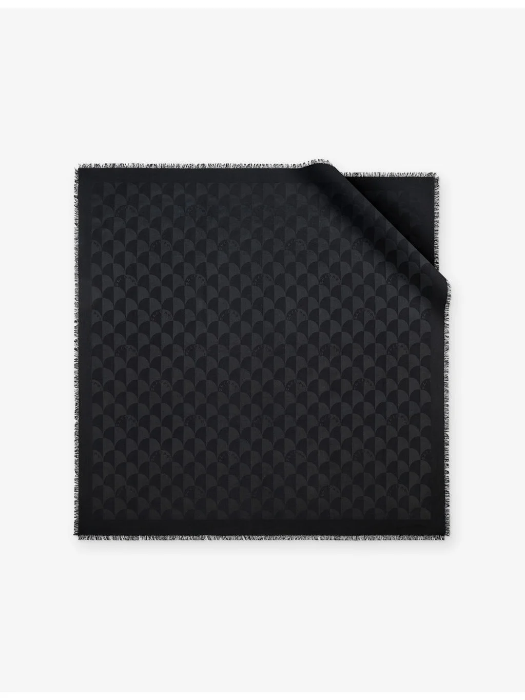 Calla Maxi Square Silk and Wool-Blend Scarf - 1