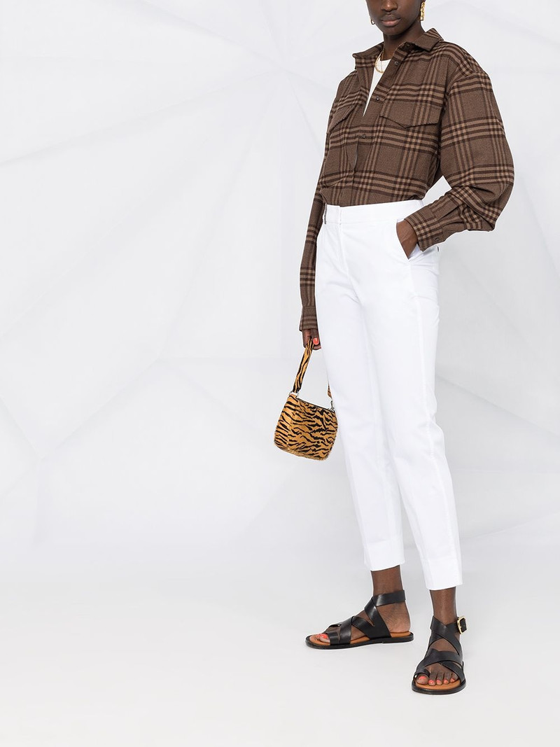 high-waisted tapered trousers 4