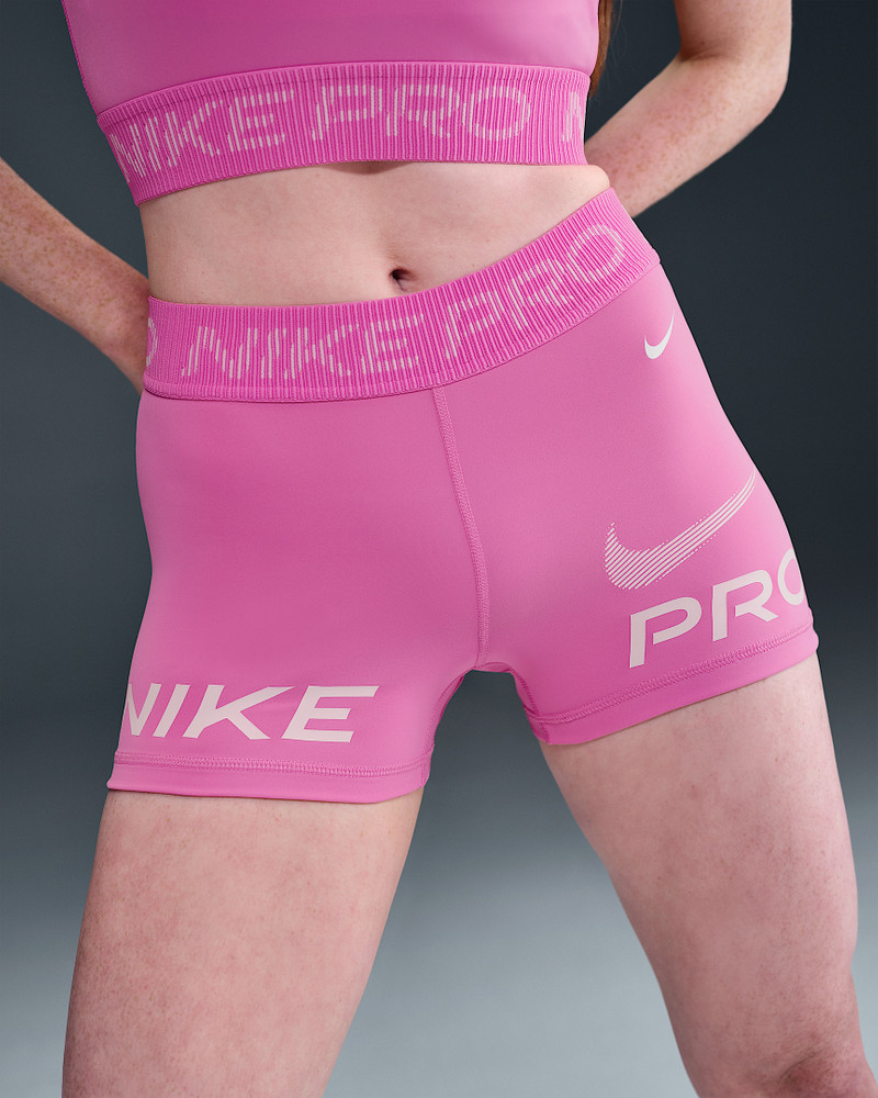 Nike Nike Pro Women's Mid-Rise 3" Biker Shorts outlook