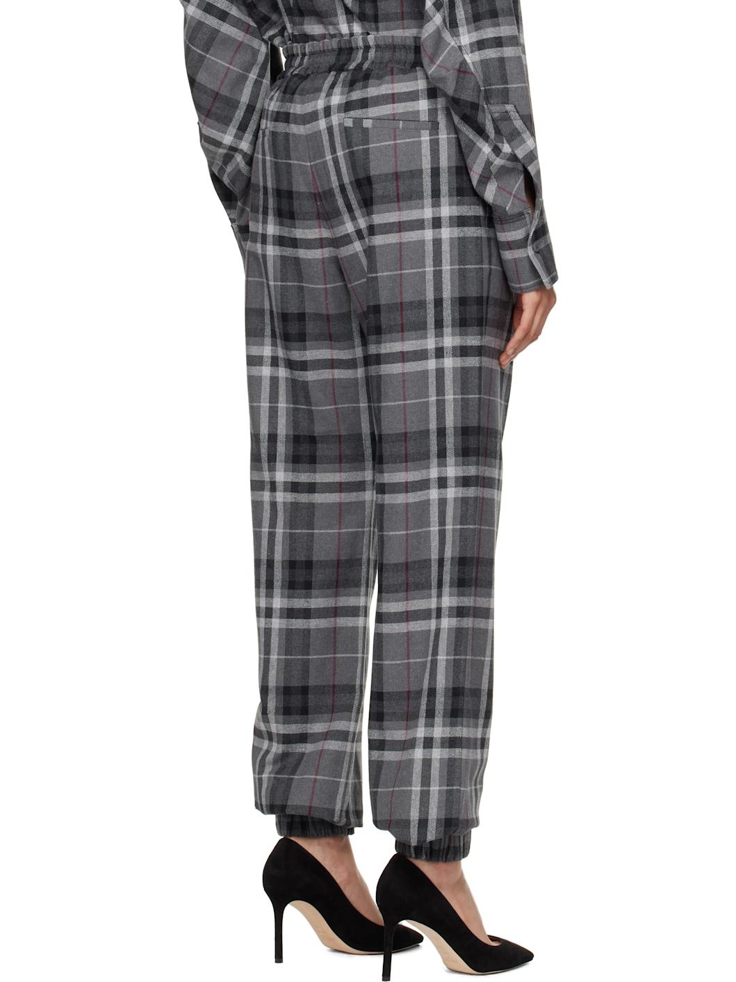 Gray Long Trousers - 3