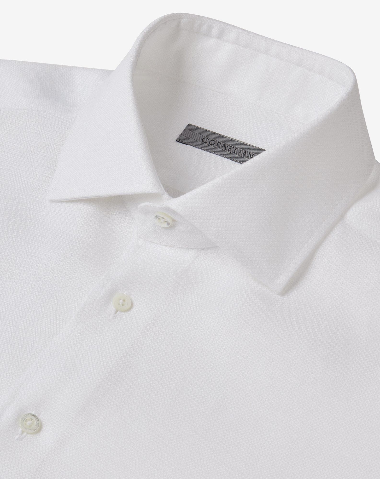 White pure linen shirt - 3