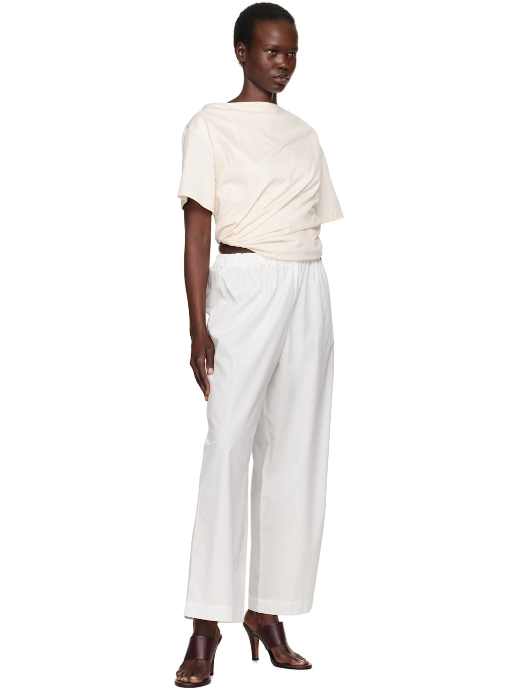 White Ole Lounge Pants - 4