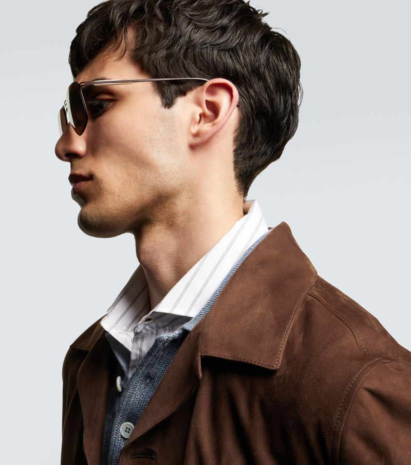 Brunello Cucinelli Aviator sunglasses outlook