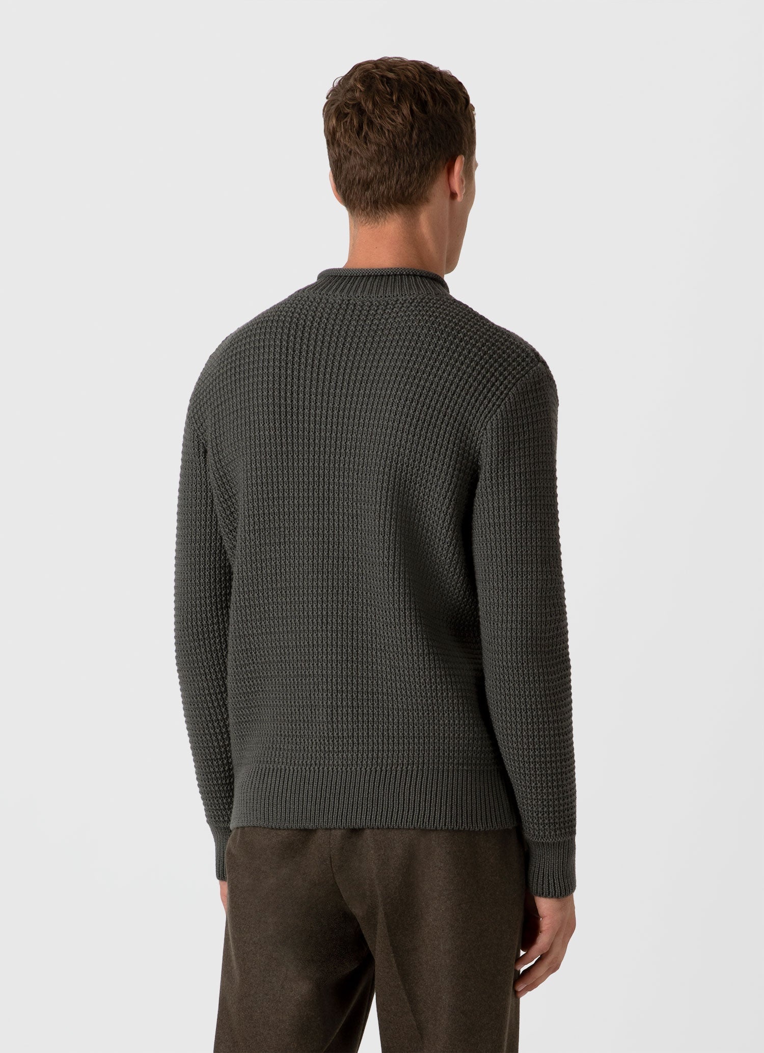 Merino Fisherman Jumper - 5