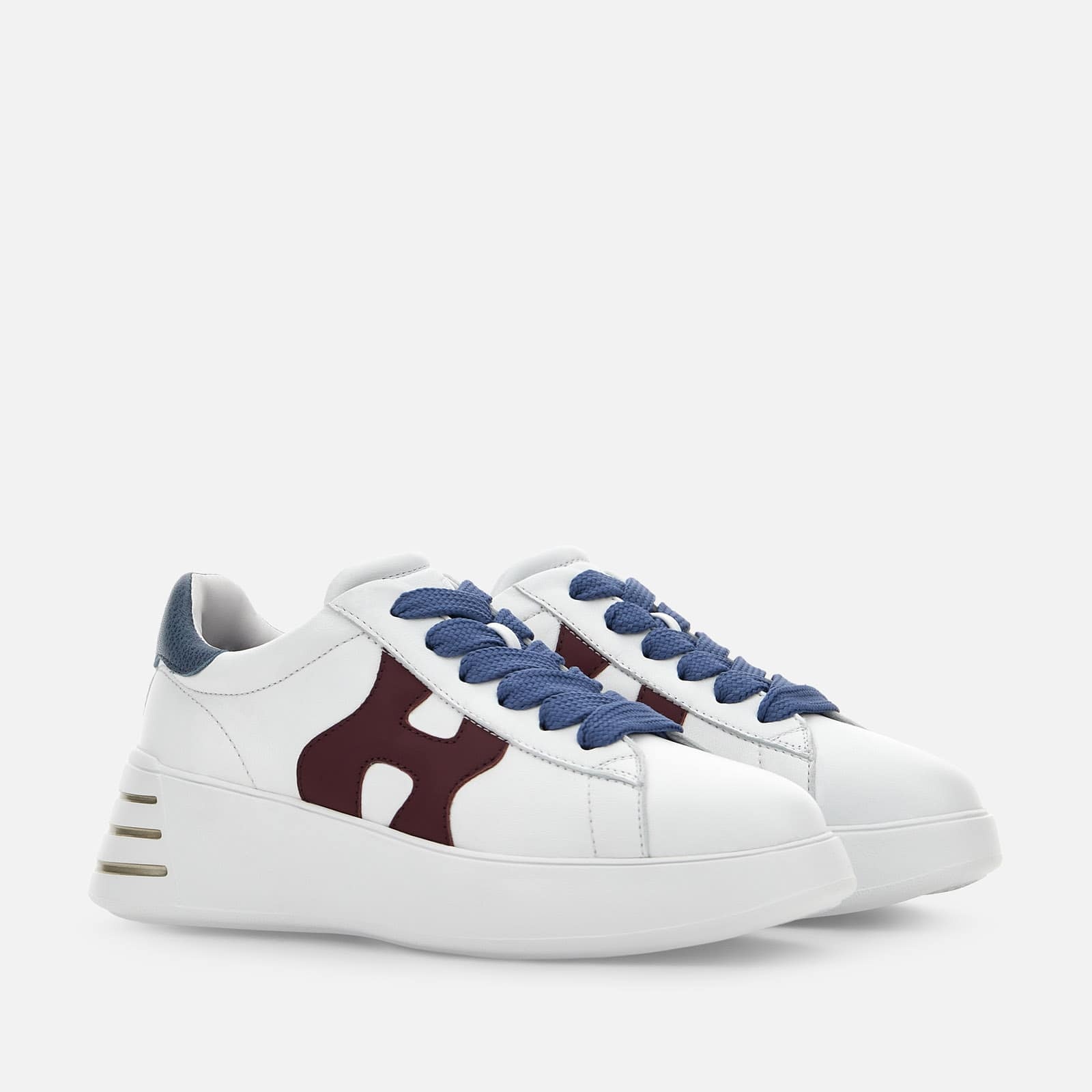 スニーカー Hogan HOGAN REBEL SNEAKERS Sneakers Hogan Rebel IVORY, GOLD for Woman