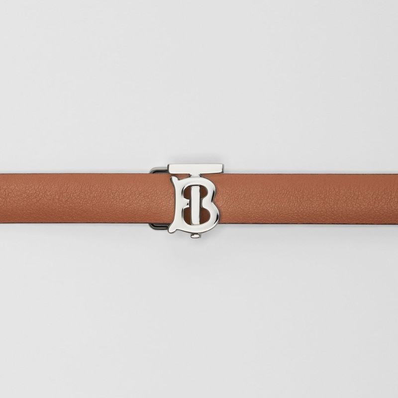 Burberry Reversible Monogram Motif Leather Wrap Belt outlook