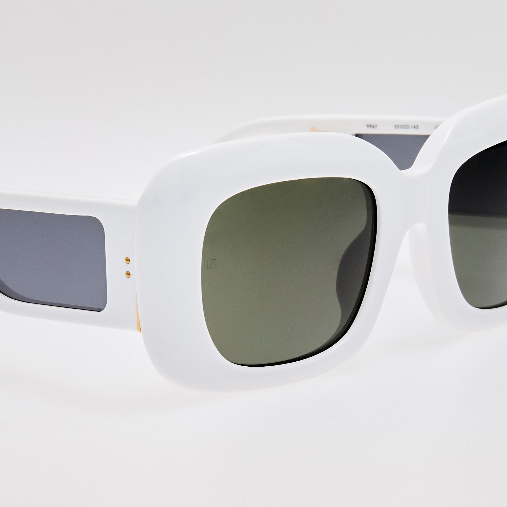 Emmy Sunglasses in White - 4