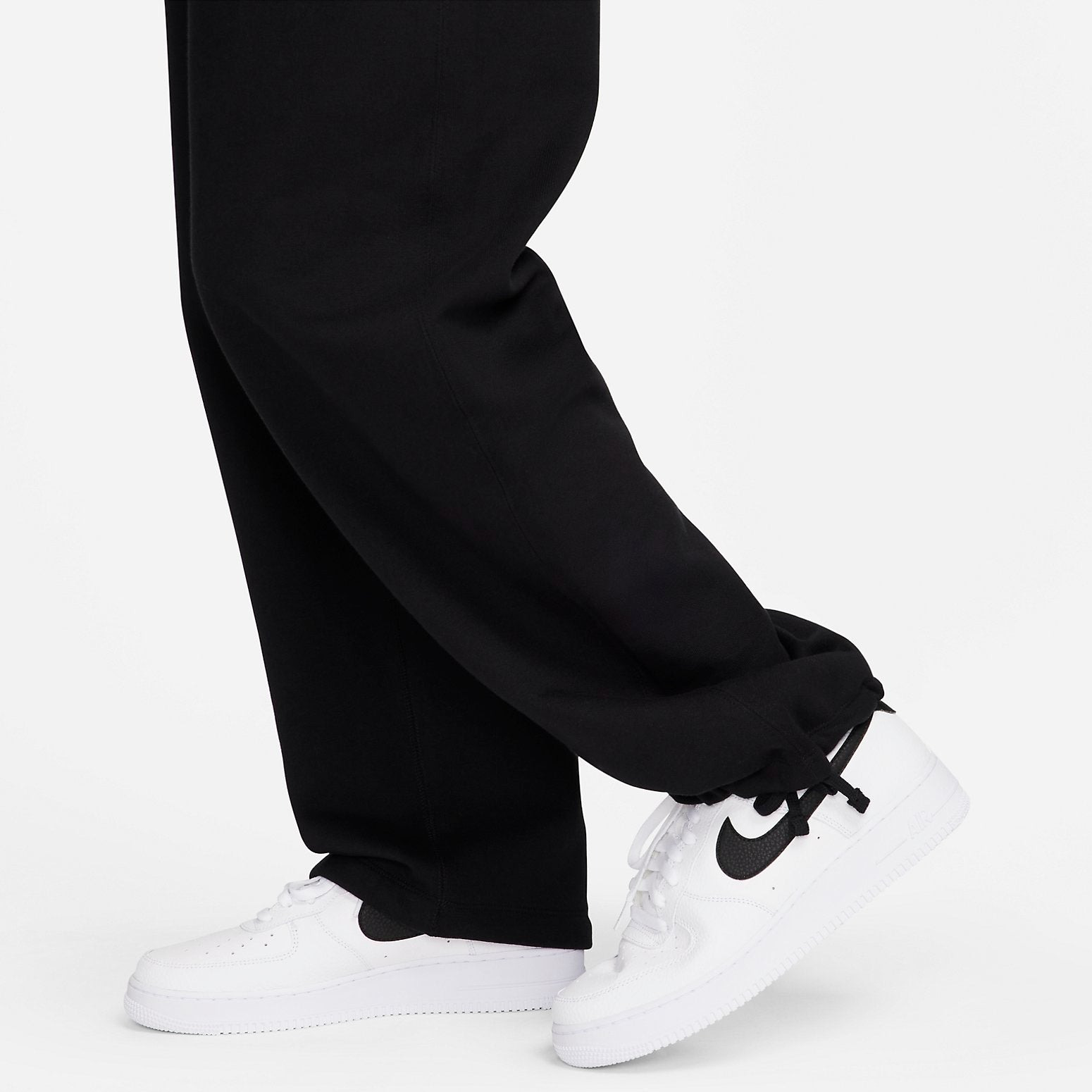 Nike Nike Sportswear NSW Swoosh Open Hem Fleece Pants 'Black' FN3343-010 - 3