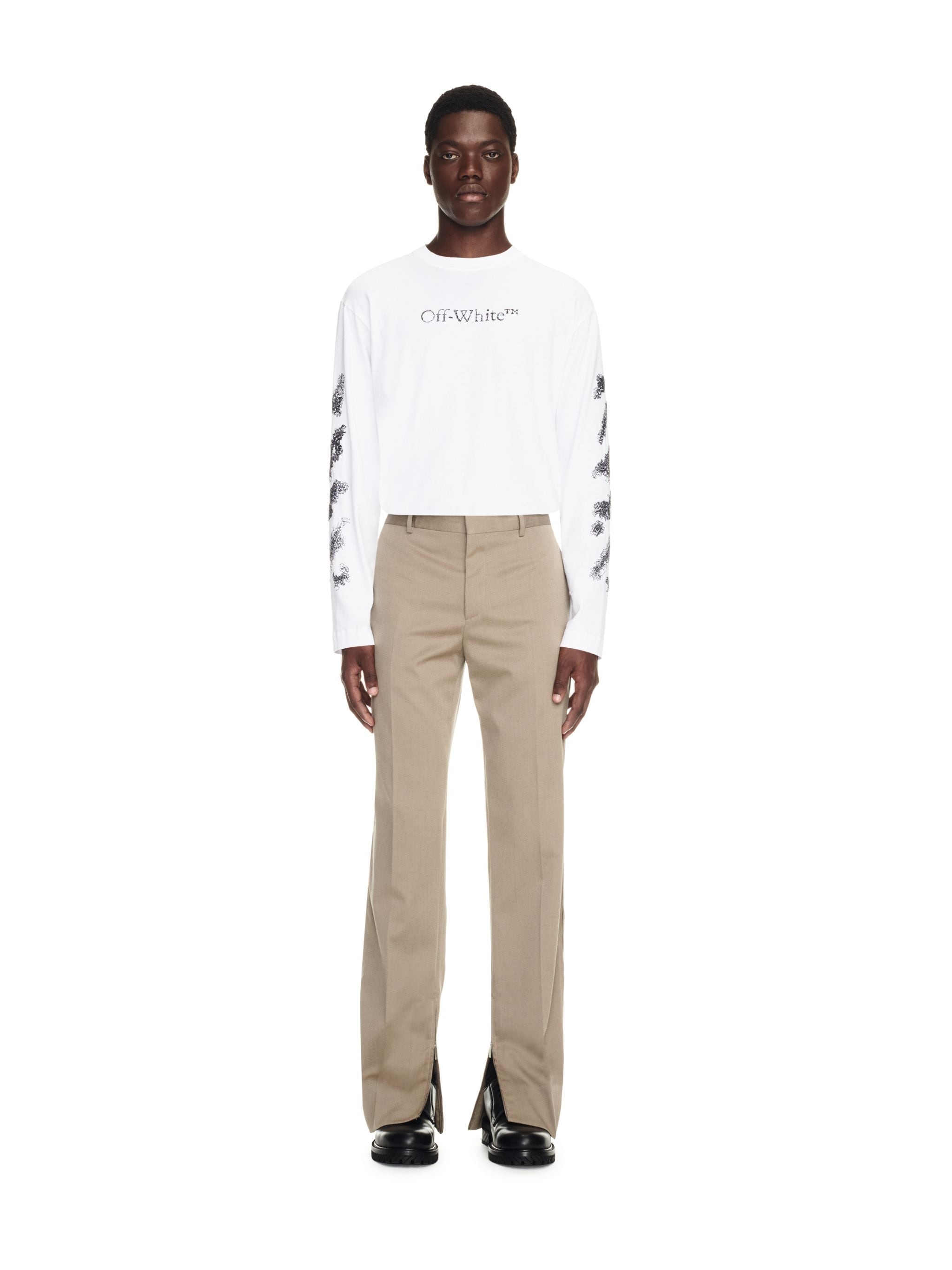 Ow Emb Wo Slim Zip Det Pant - 2