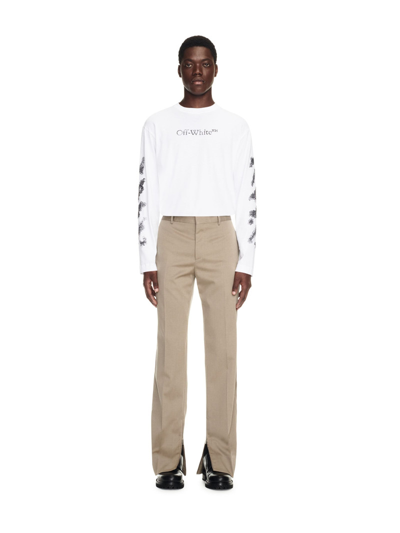 Off-White Ow Emb Wo Slim Zip Det Pant outlook