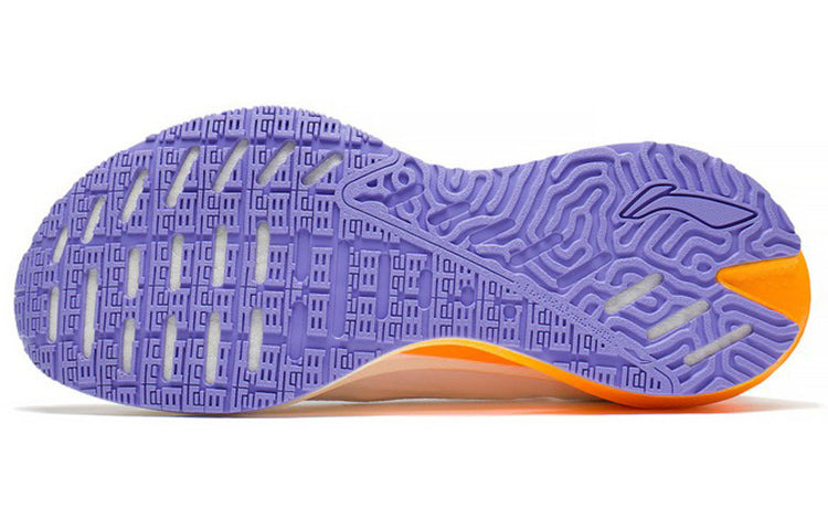(WMNS) Li-Ning Jue Ying Essential 'White Purple Gold' ARRS004-1 - 5