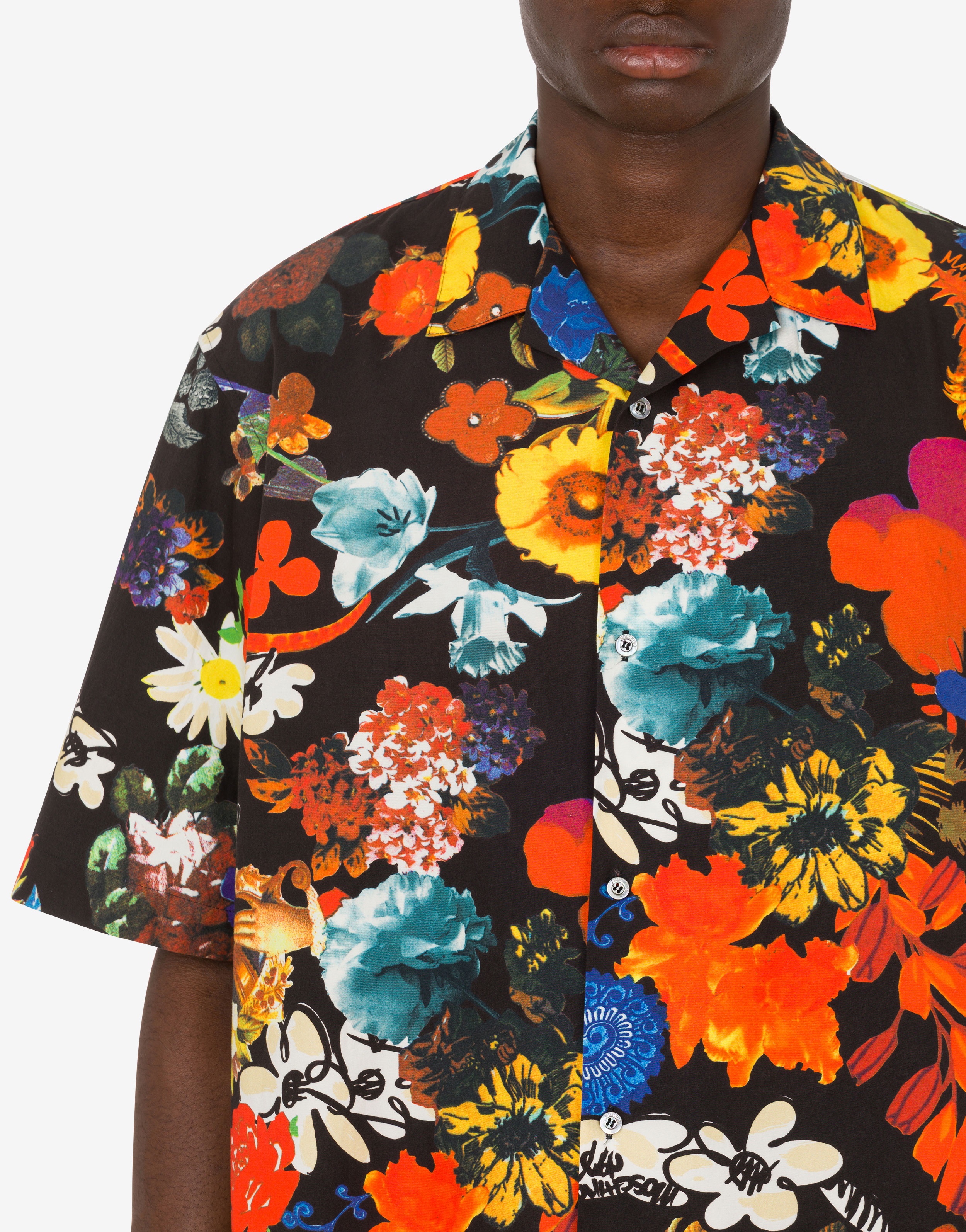 ALLOVER FLOWERS SHORT-SLEEVED SHIRT - 4