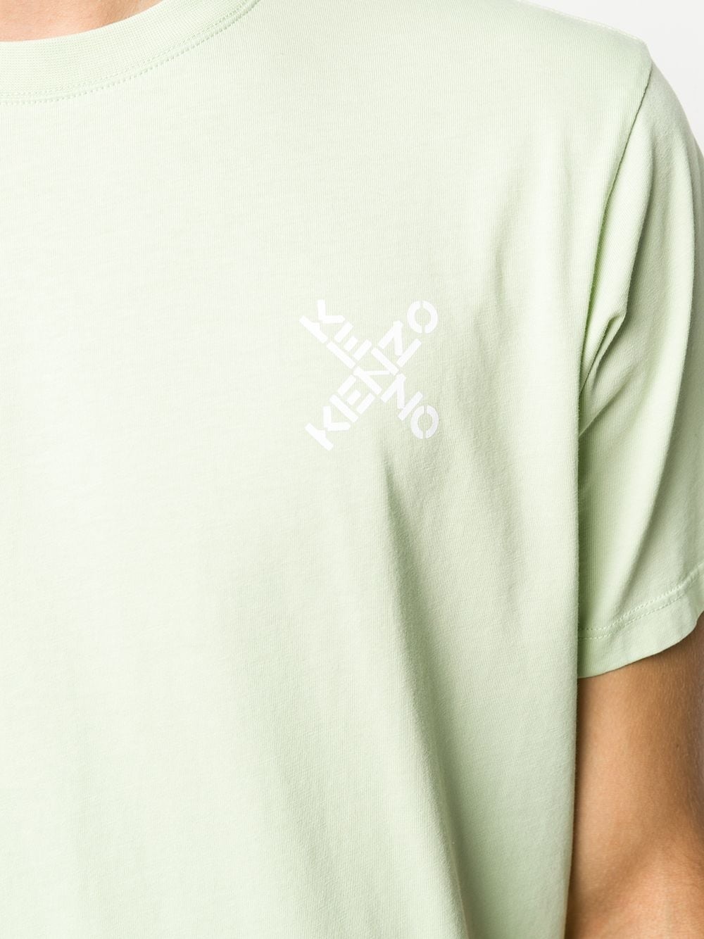 cross logo print T-shirt - 5