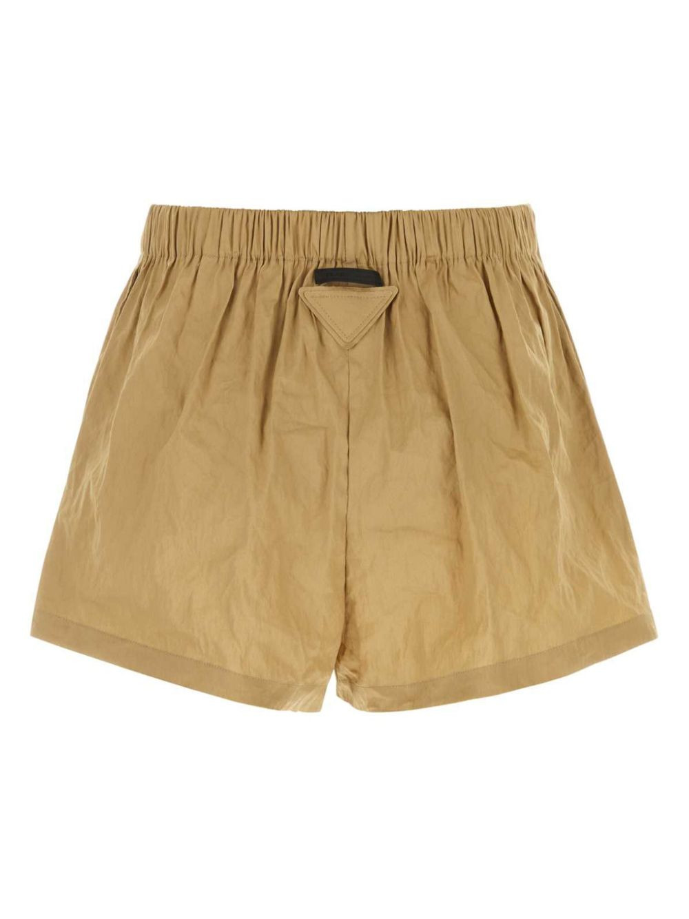 Antiqued poplin shorts - 2