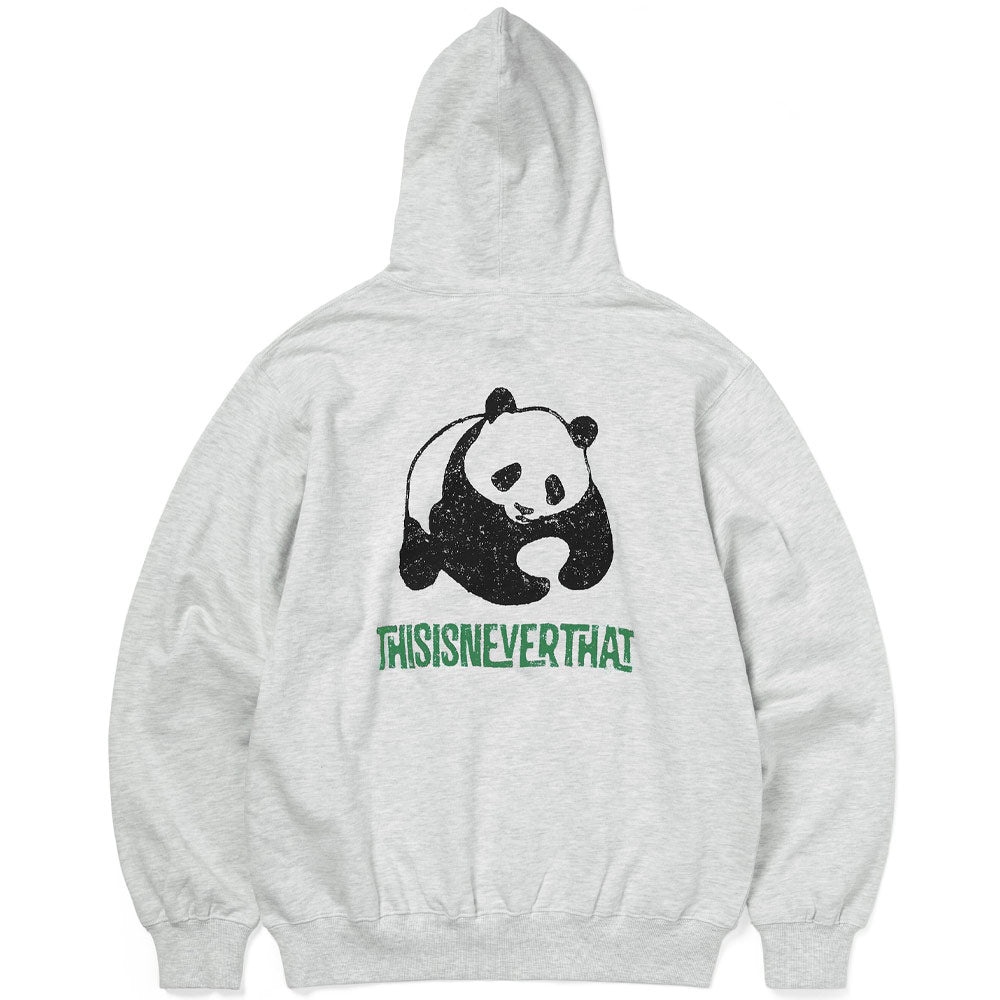 Panda Hoodie 'Oatmeal' - 2