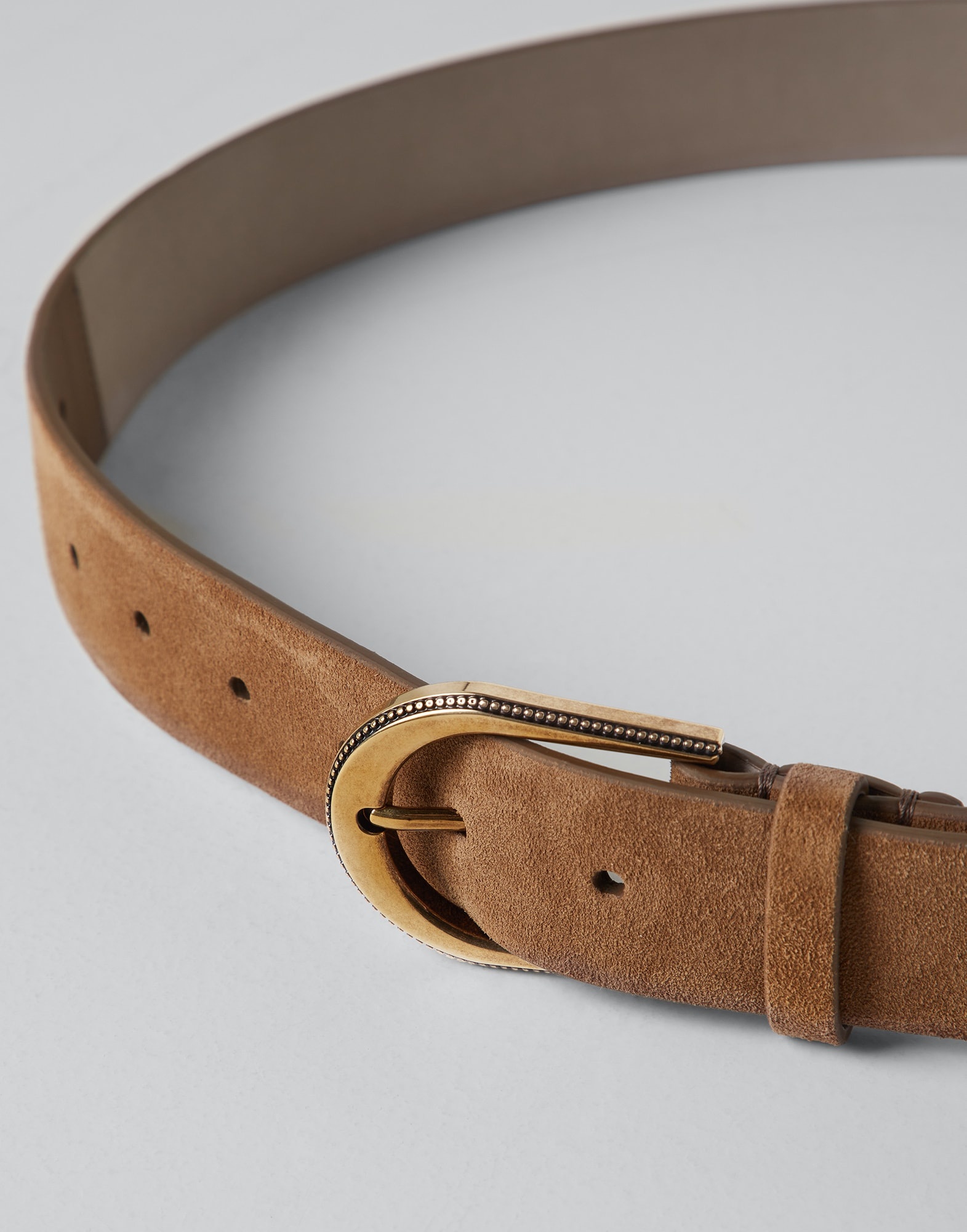 Suede calfskin belt - 2