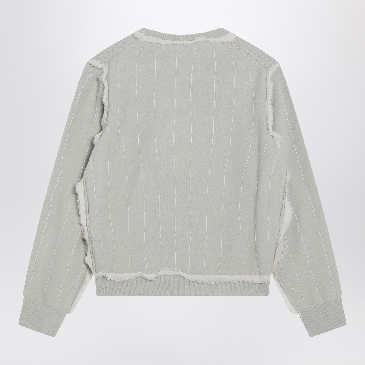 Maison Margiela Light green wool cardigan - 2