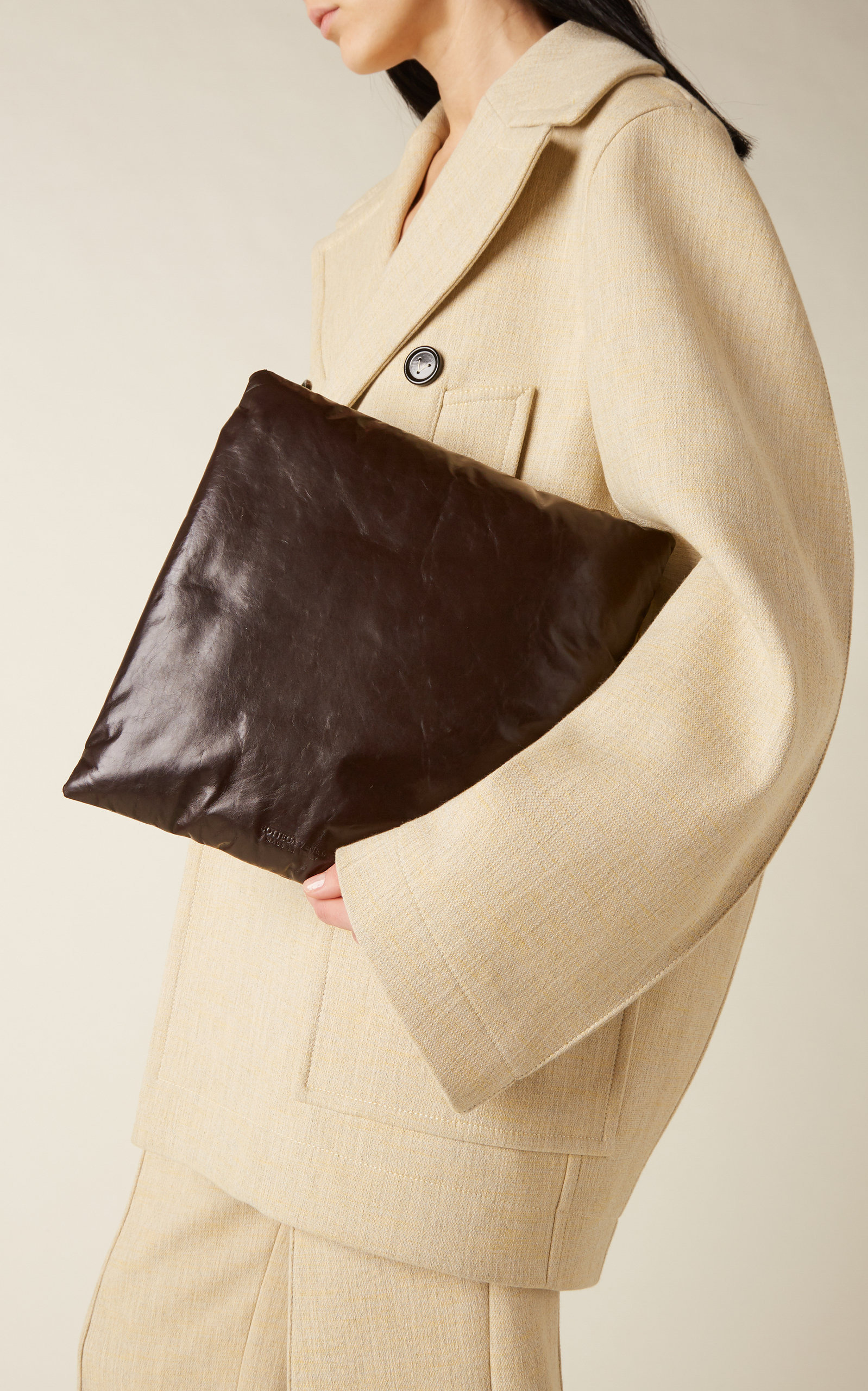 The Pillow Pouch Leather Bag brown - 2