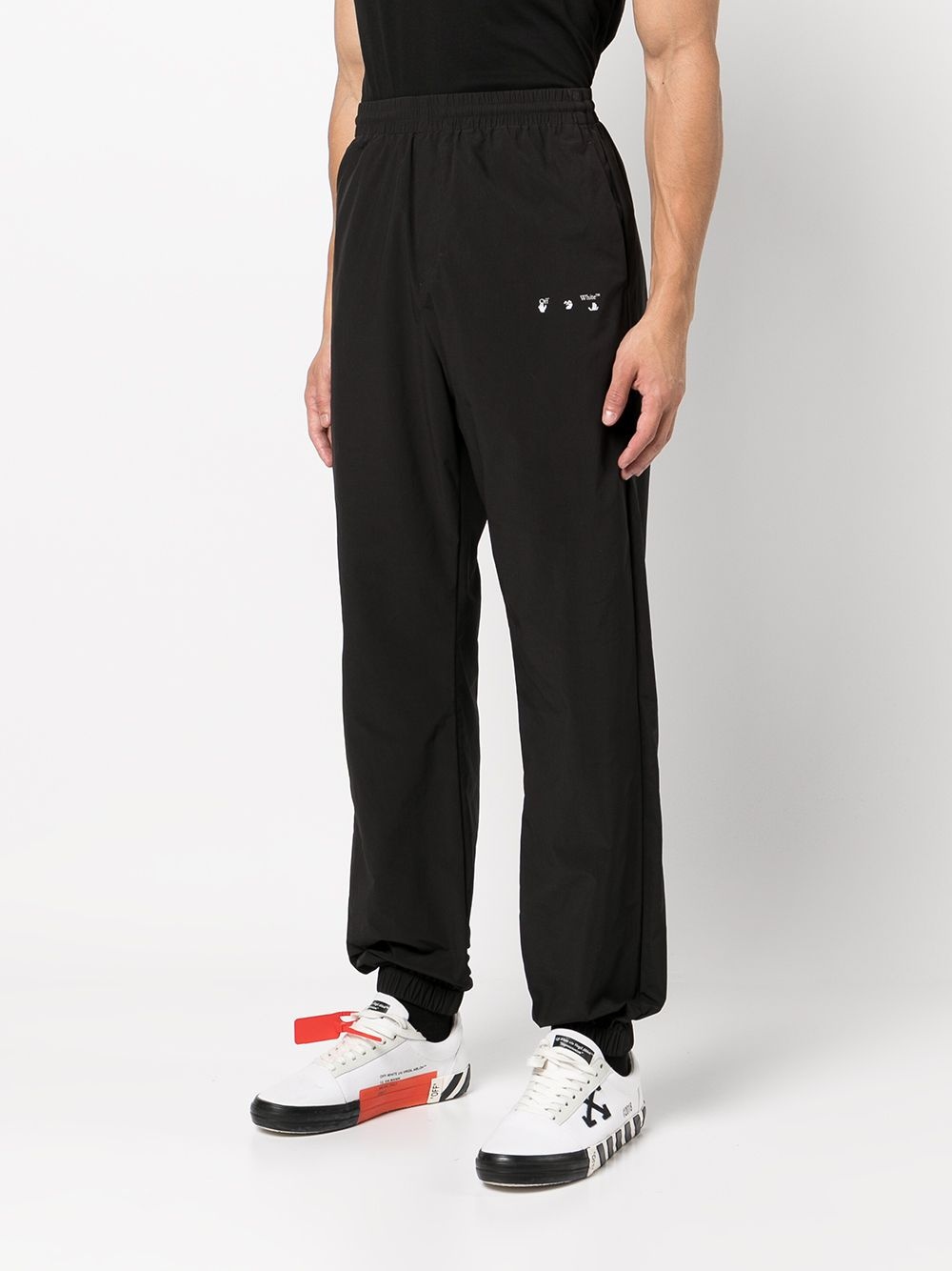 Hands Off logo track pants - 3