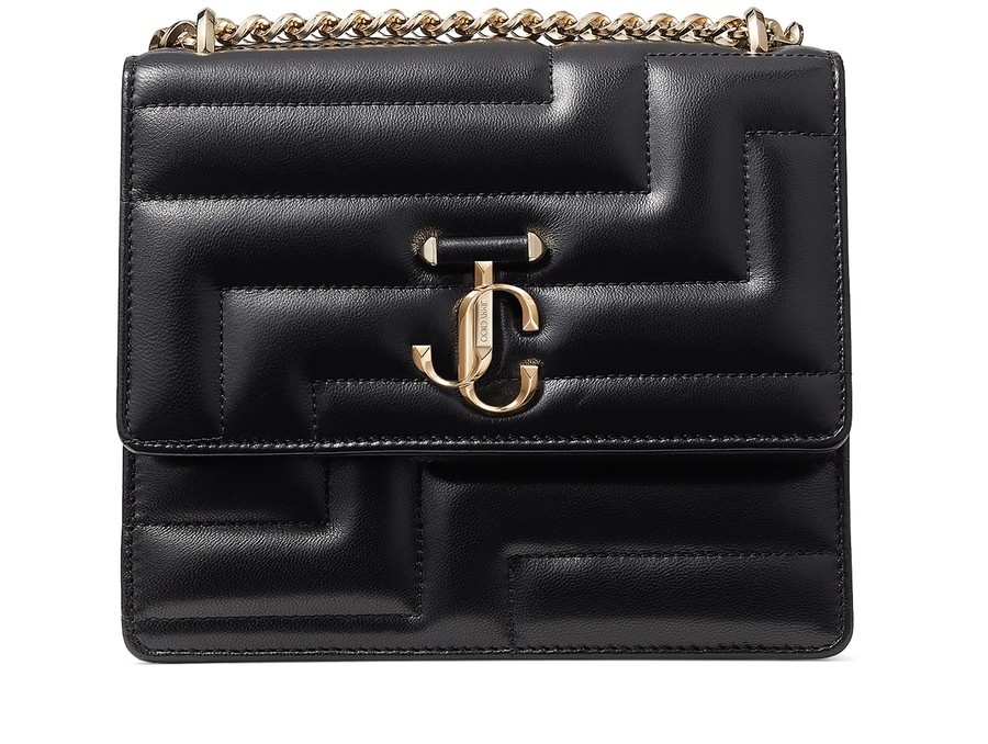 Jimmy Choo Varenne Quilted Nappa Leather Crossbody Bag