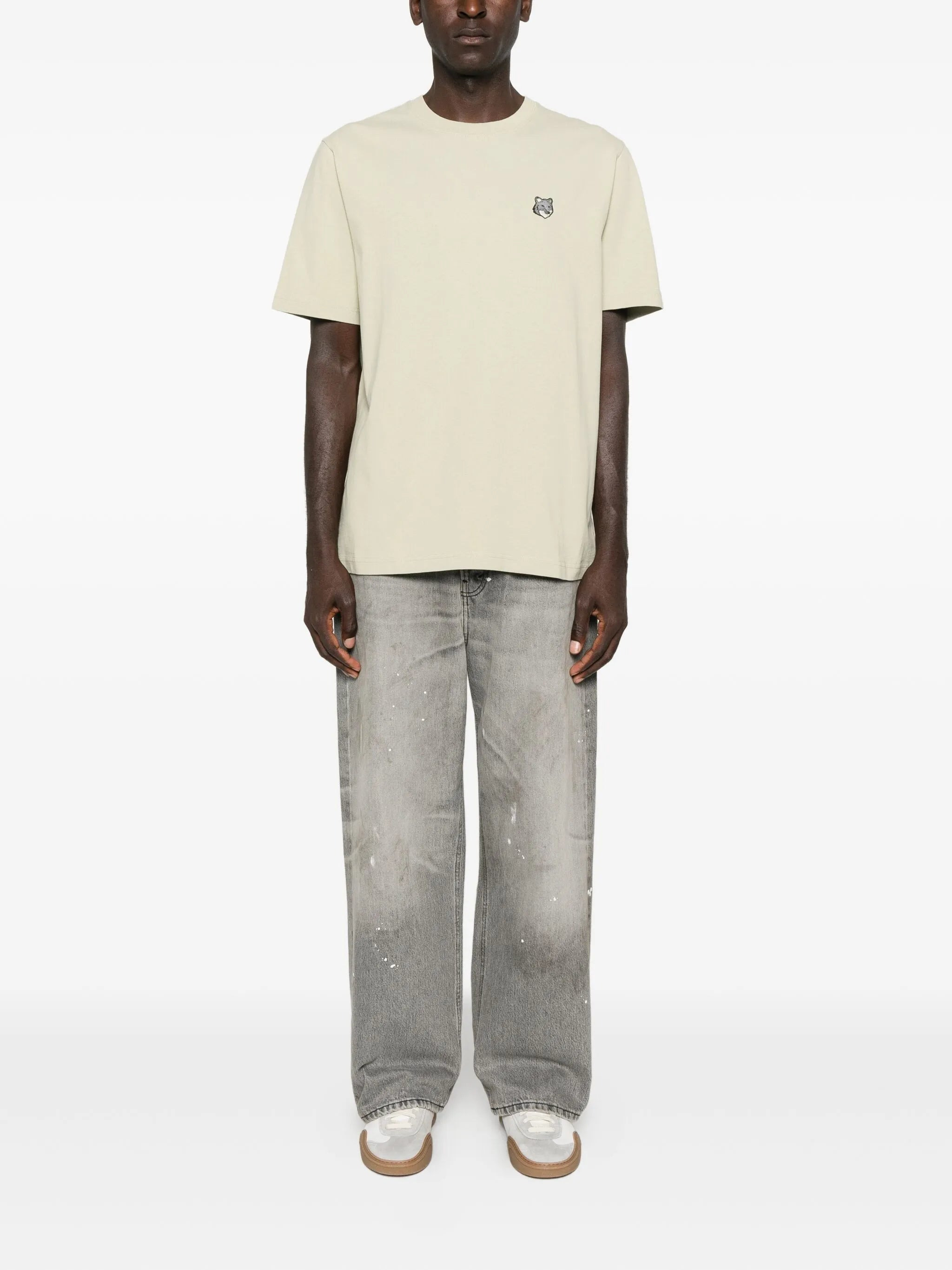 Maison Kitsuné Fox-patch T-shirt - 4