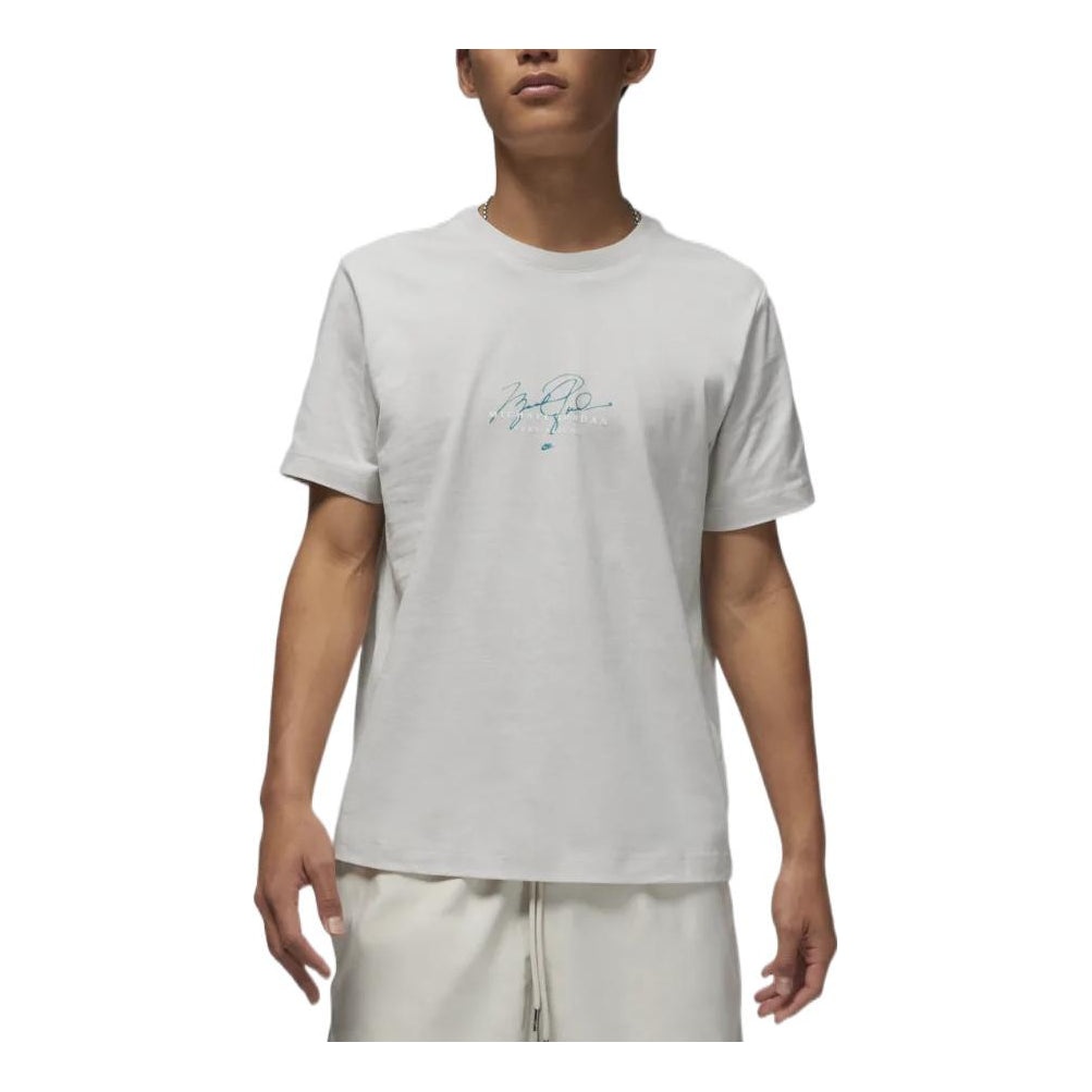 Air Jordan Essentials Graphic T-Shirts 'Sail' DM1441-104 - 1